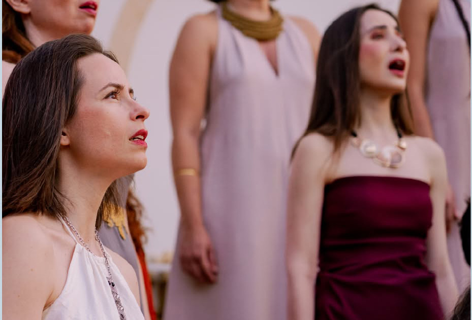 image All-women choir sings a capella in Limassol