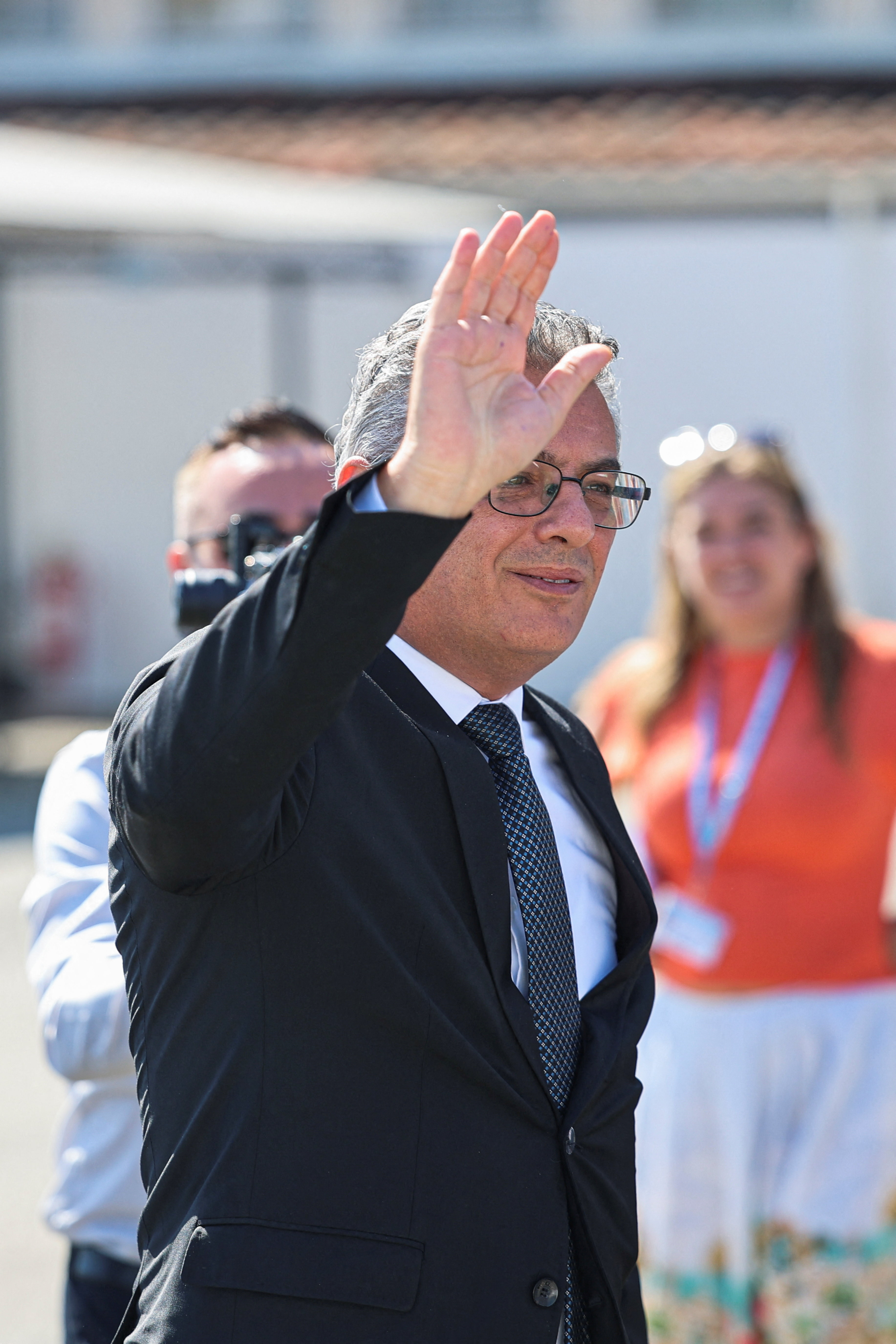 cover Erhurman promises to start negotiations if Christodoulides accepts rotating presidency