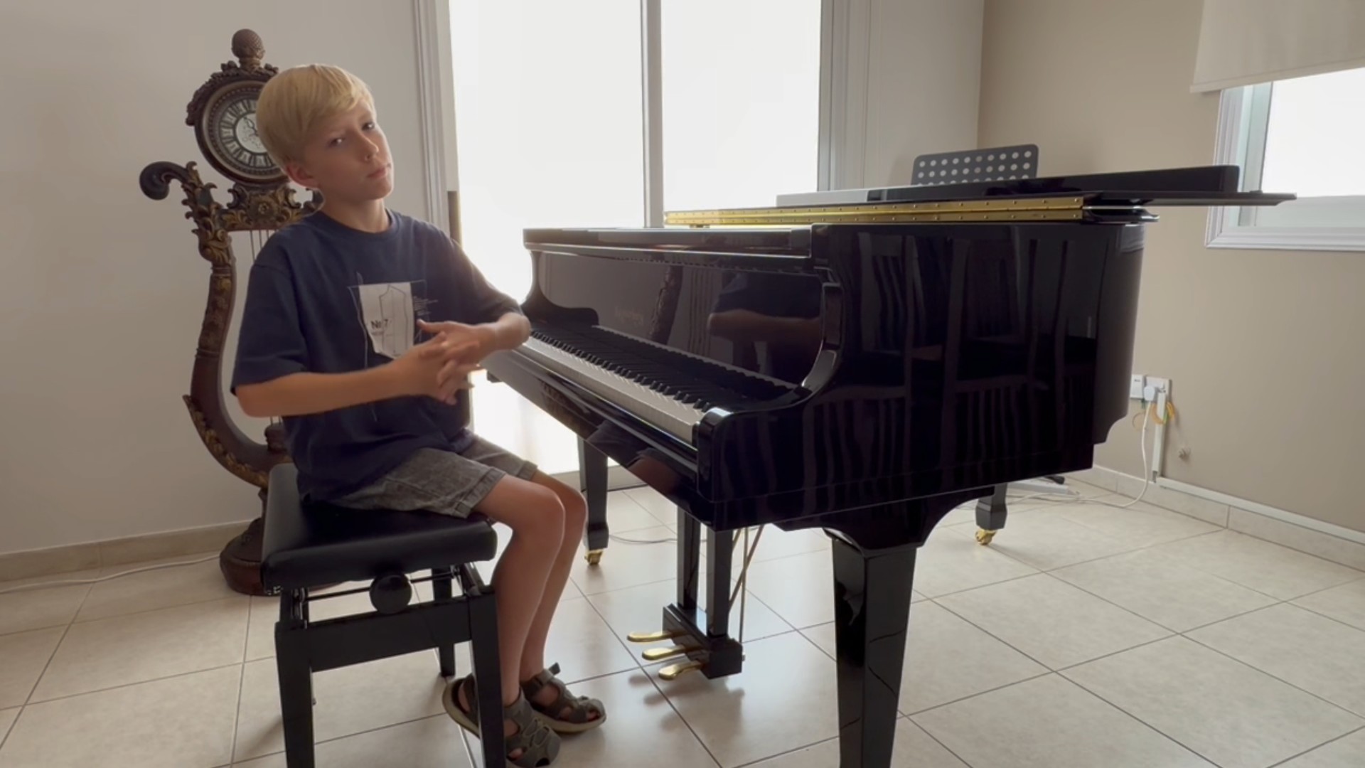 image Meet the 10-year-old piano prodigy wowing Cyprus