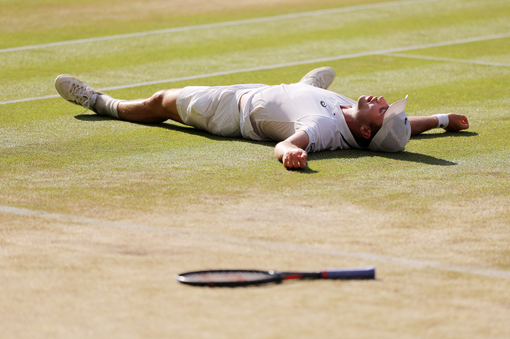 image British wildcard Fery beats Cobolli to reach semis as fairytale continues