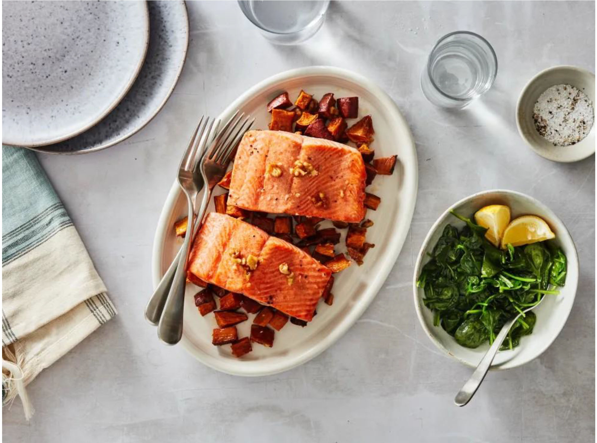 image A perfectly balanced midweek supper