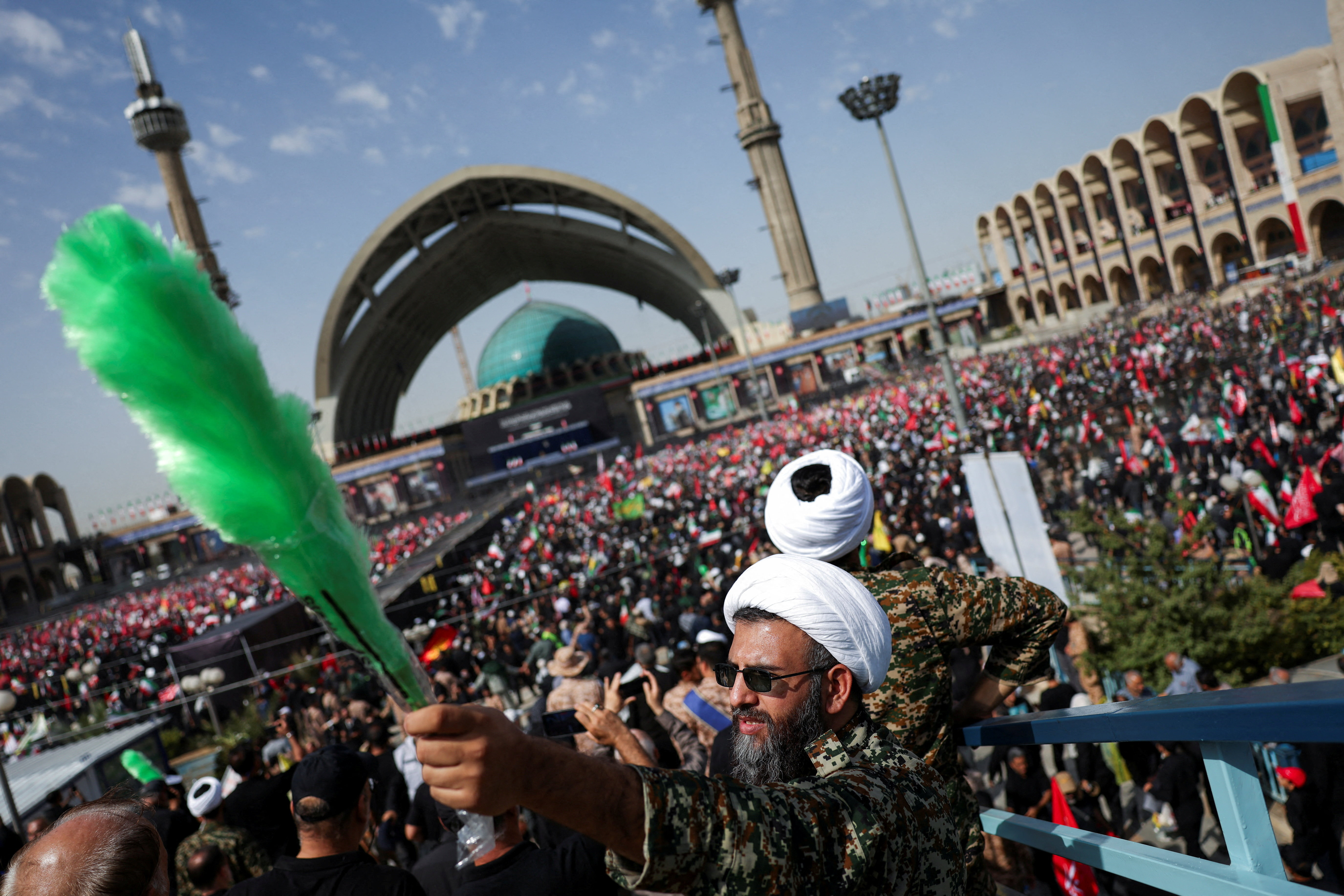 image Mass grief at Khamenei funeral projects hardline grip on post-war Iran