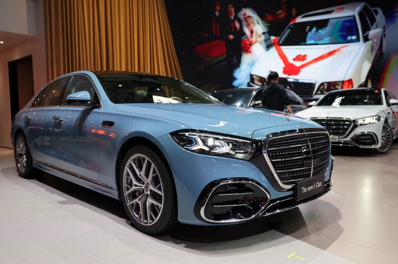 cover Mercedes-Benz car sales fall 8 per cent amid tough competition