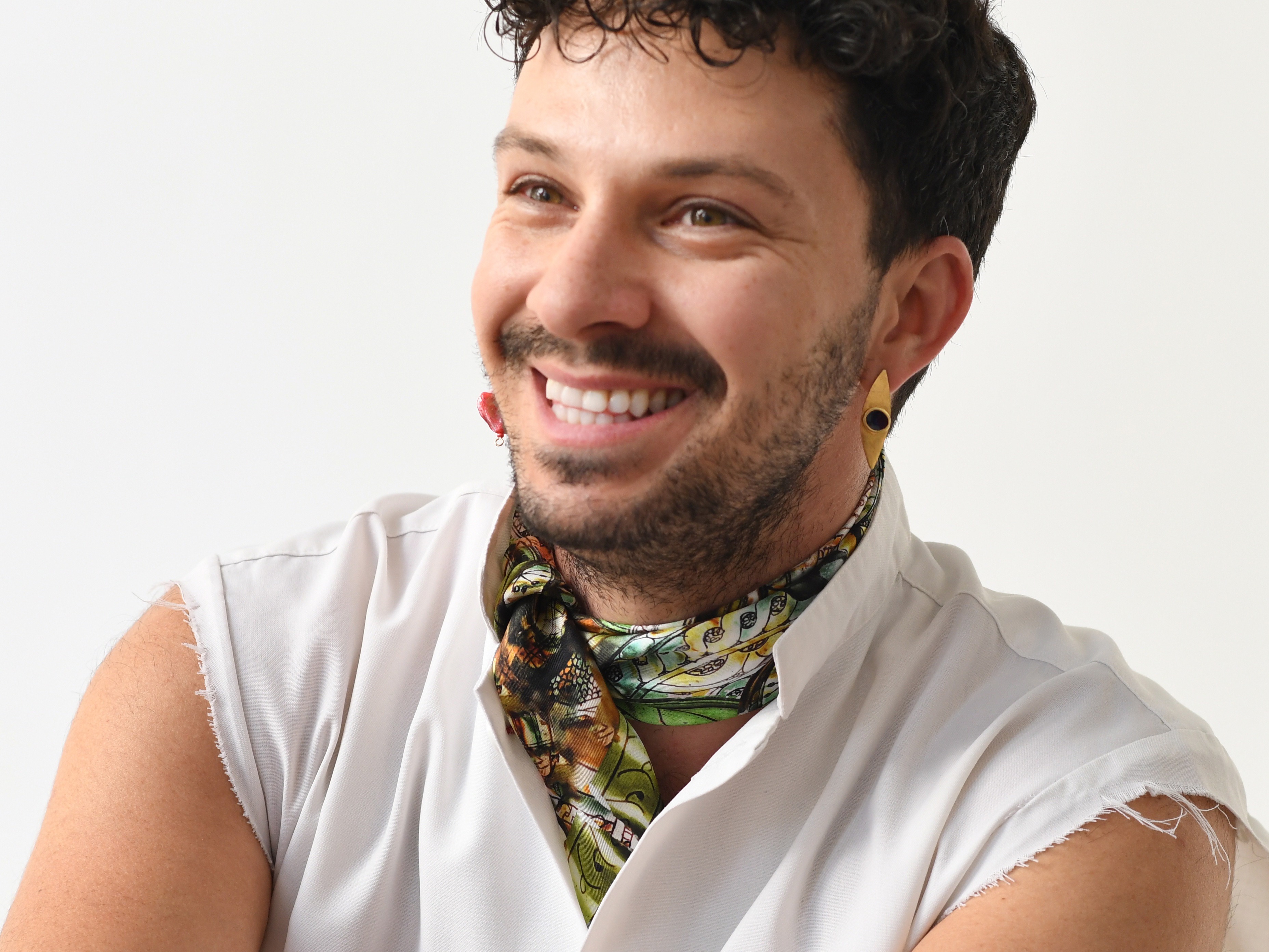 cover A minute with: Michalis Pantelidis, fashion textiles designer