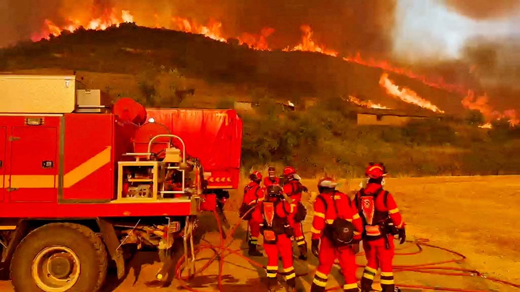 cover Wildfires, drought and storms hound Europe even as heatwave recedes