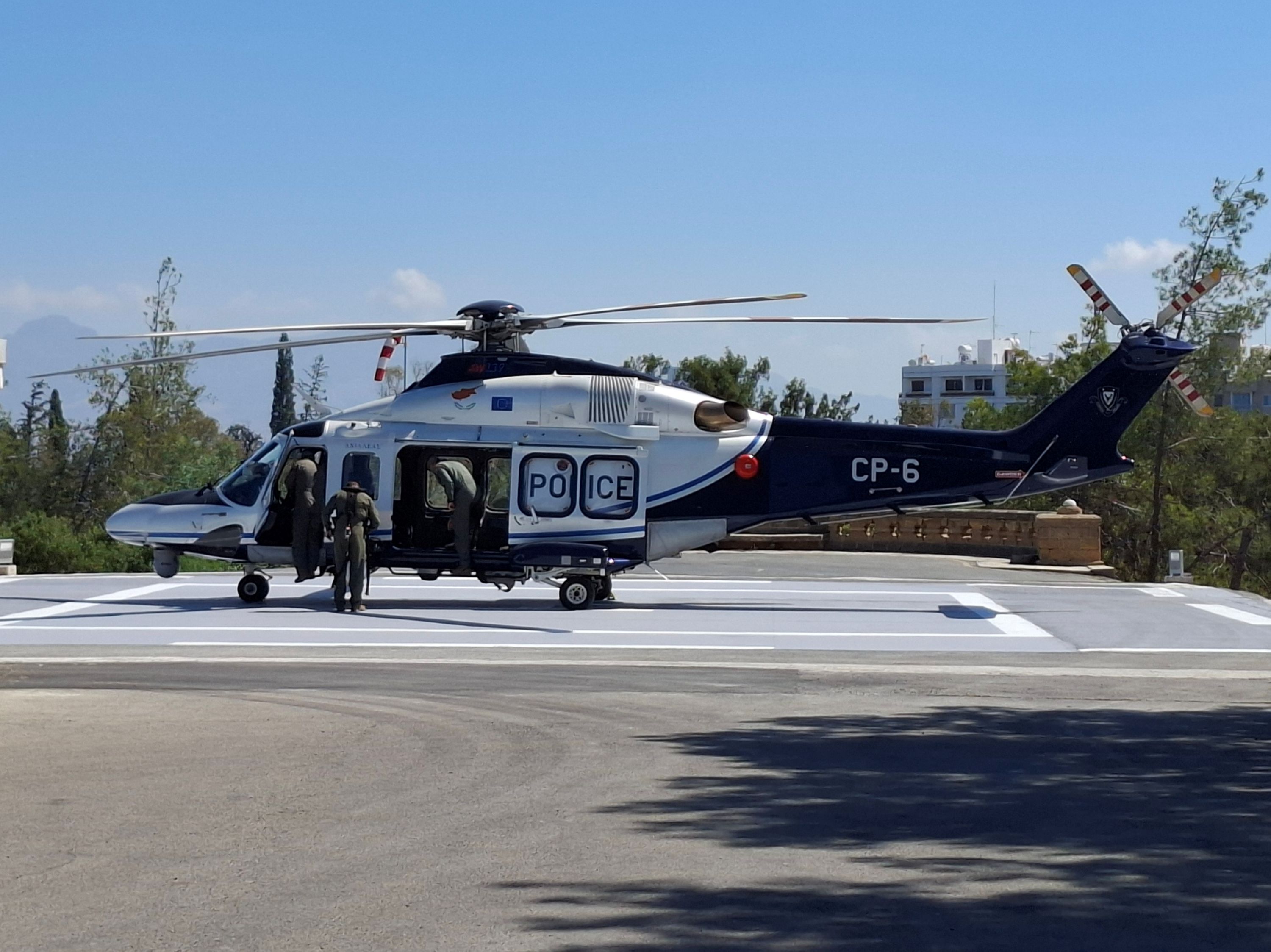 image First test flight carried out at presidential palace helipad