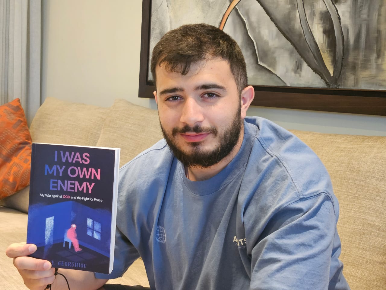cover Cyprus student shares OCD battle in powerful new book