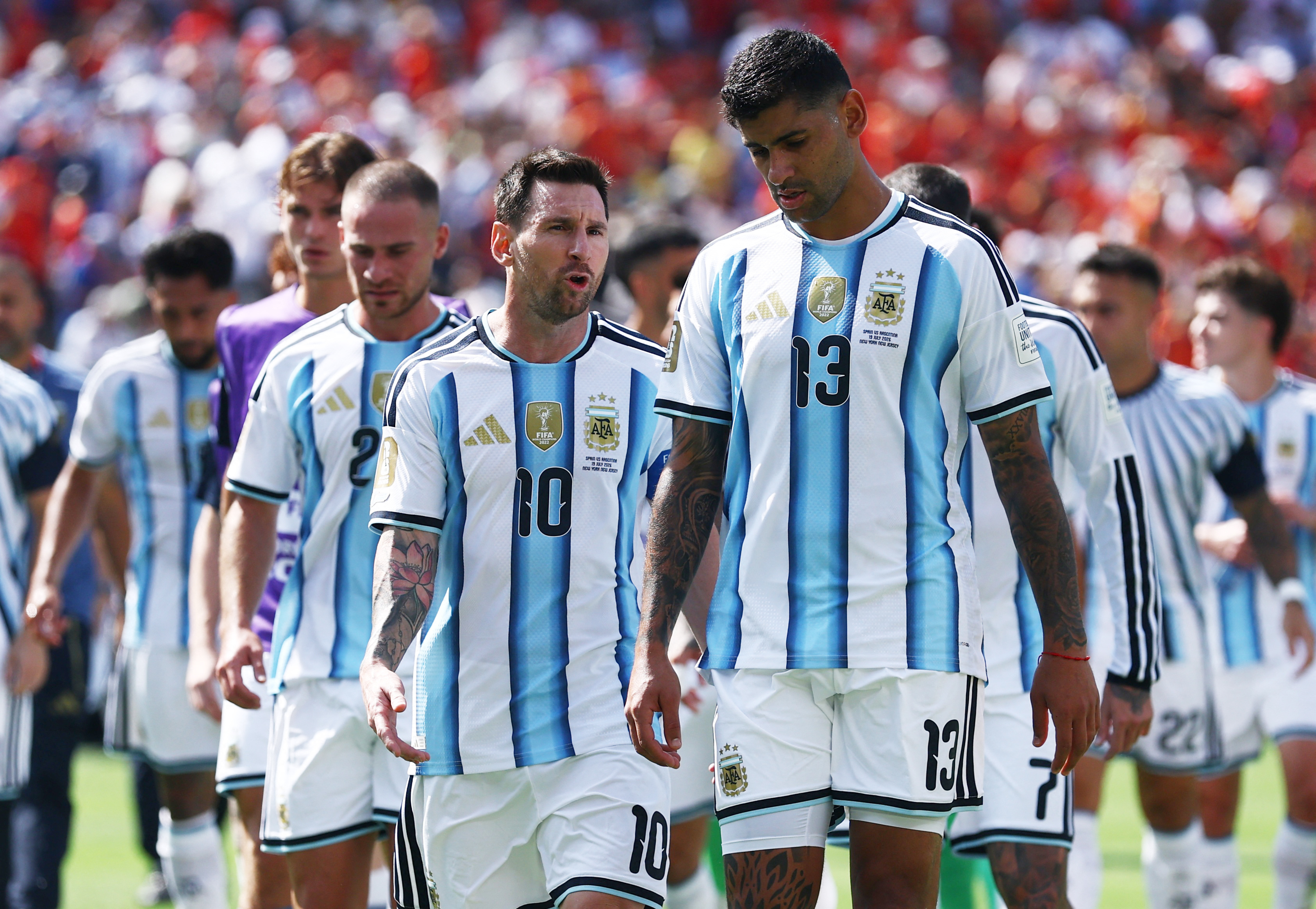 cover Atletico Madrid sign Spurs captain Cristian Romero