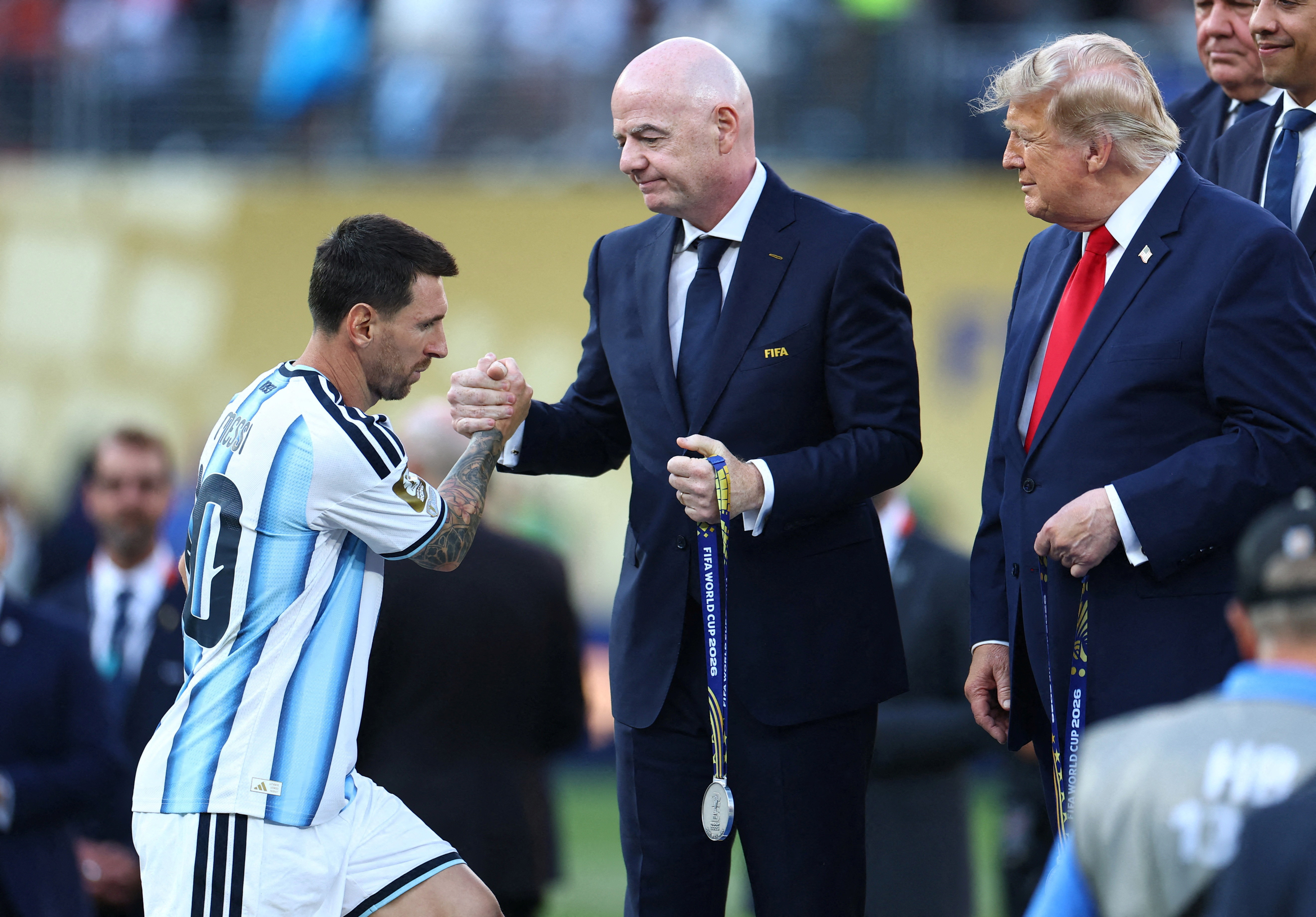 image Mexico, Argentina back Infantino as FIFA fight rages on