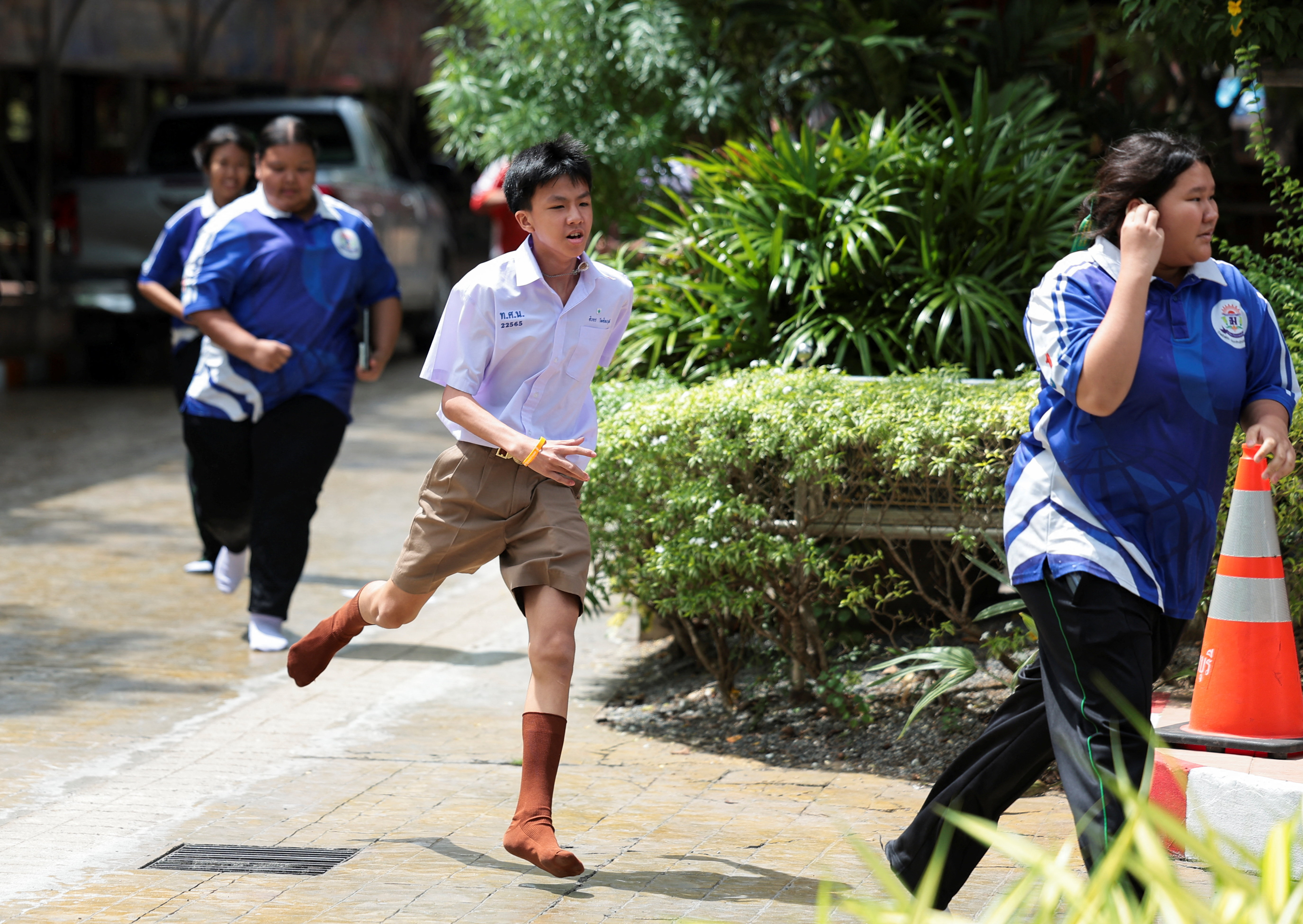 image Two dead, including gunman, at school shooting in Thailand