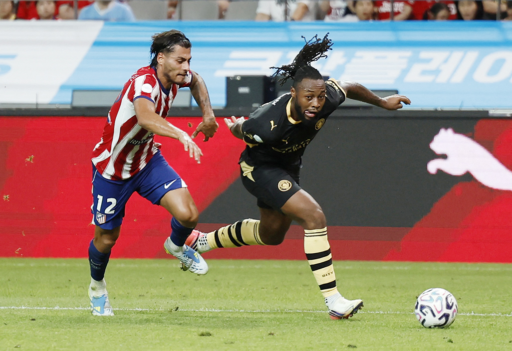 cover Maresca delighted by Semenyo-Marmoush partnership after City beat Atletico