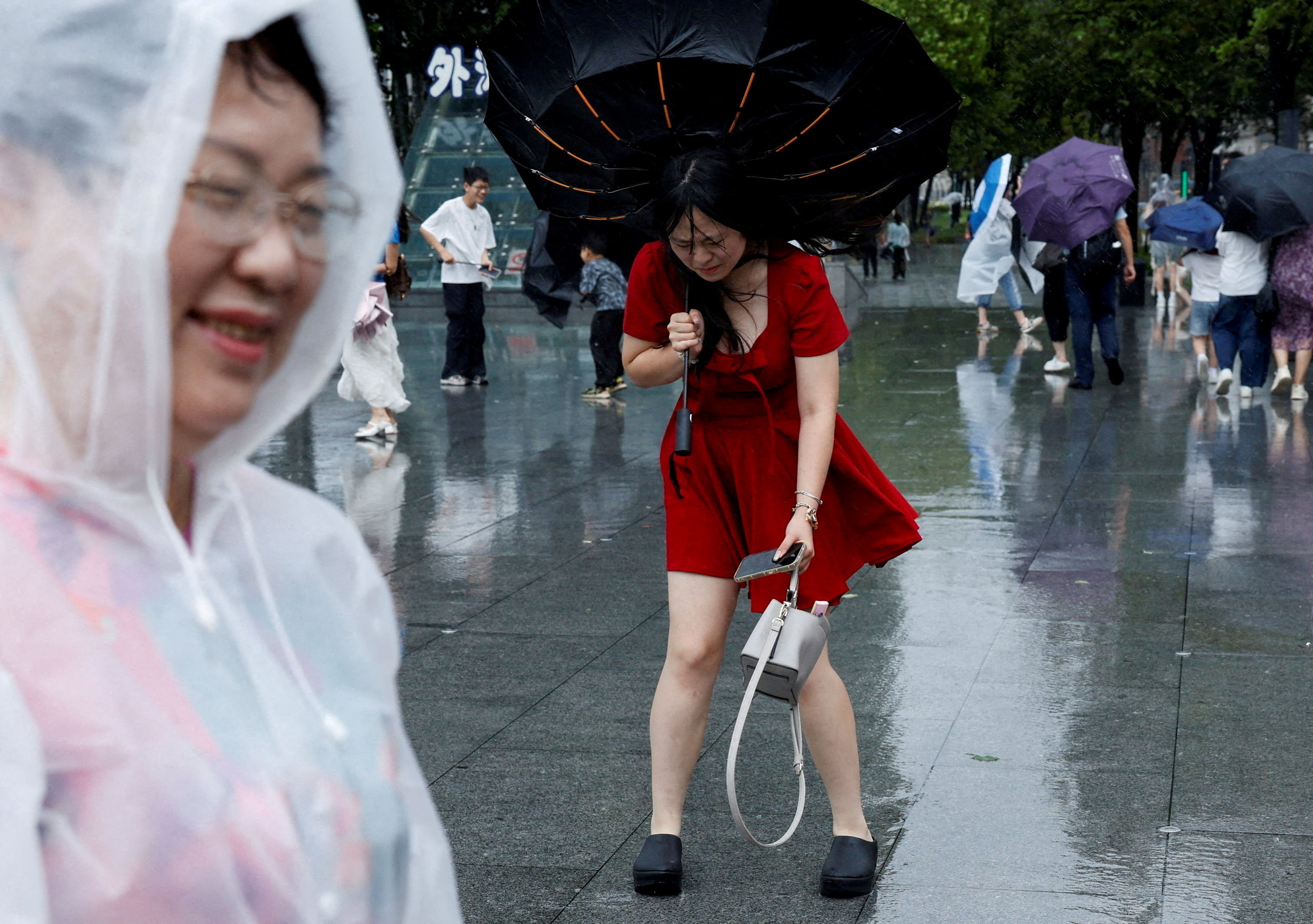 cover One million evacuated as Typhoon Dolphin hits China&#8217;s east cost