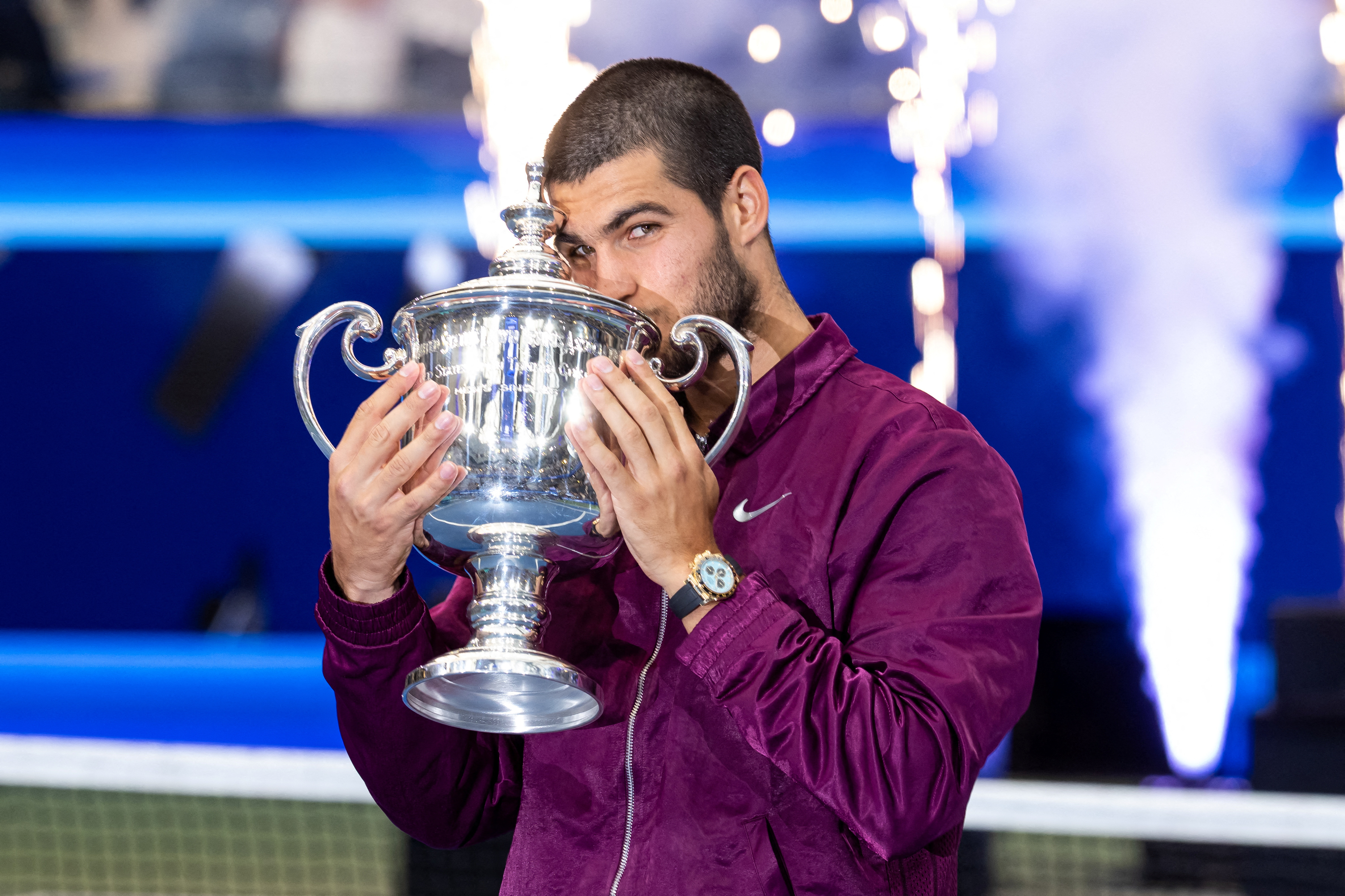 cover Alcaraz confirms US Open return after four-month injury layoff