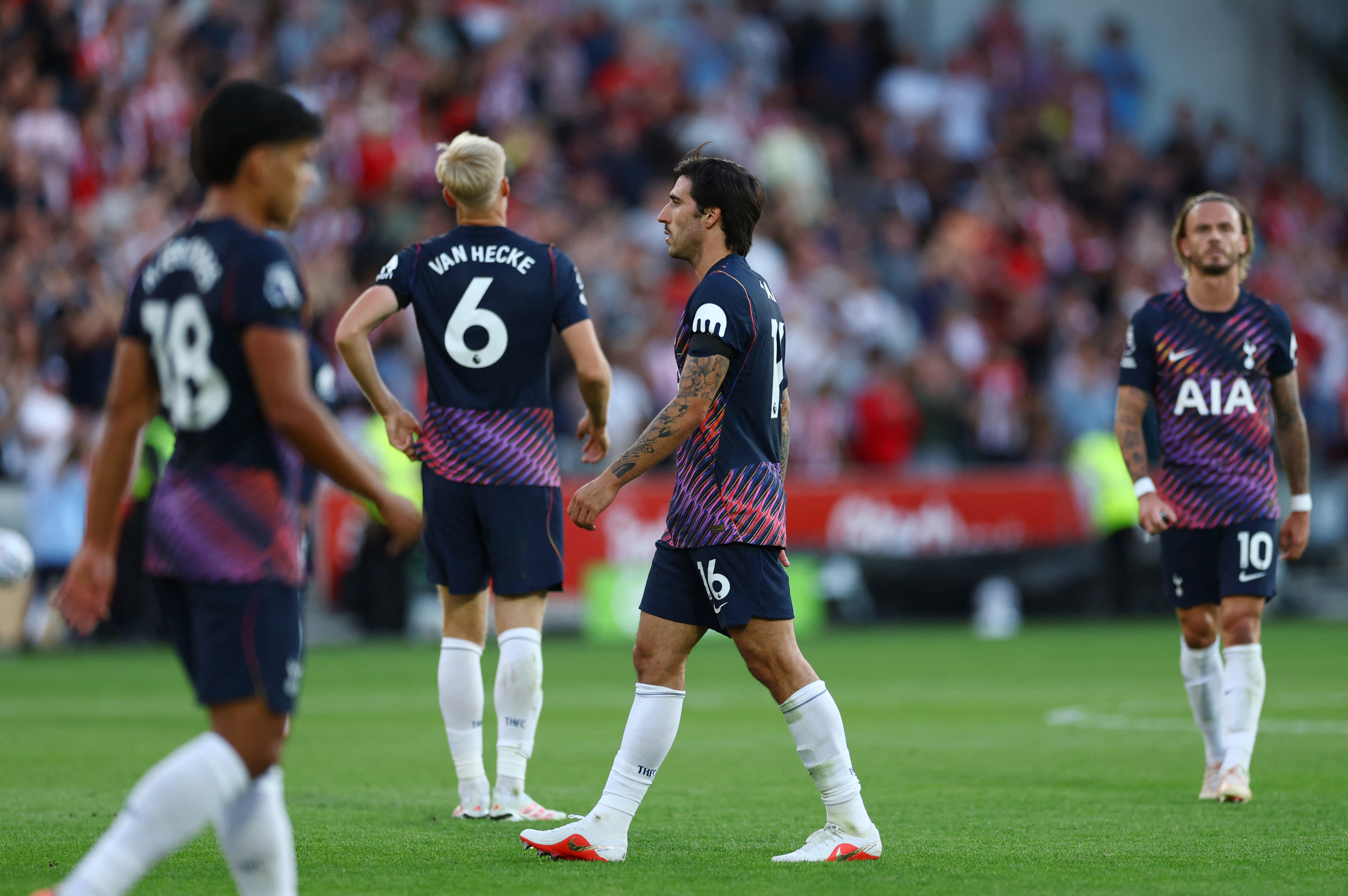cover Spurs need winning mentality after Brentford thrashing, says De Zerbi
