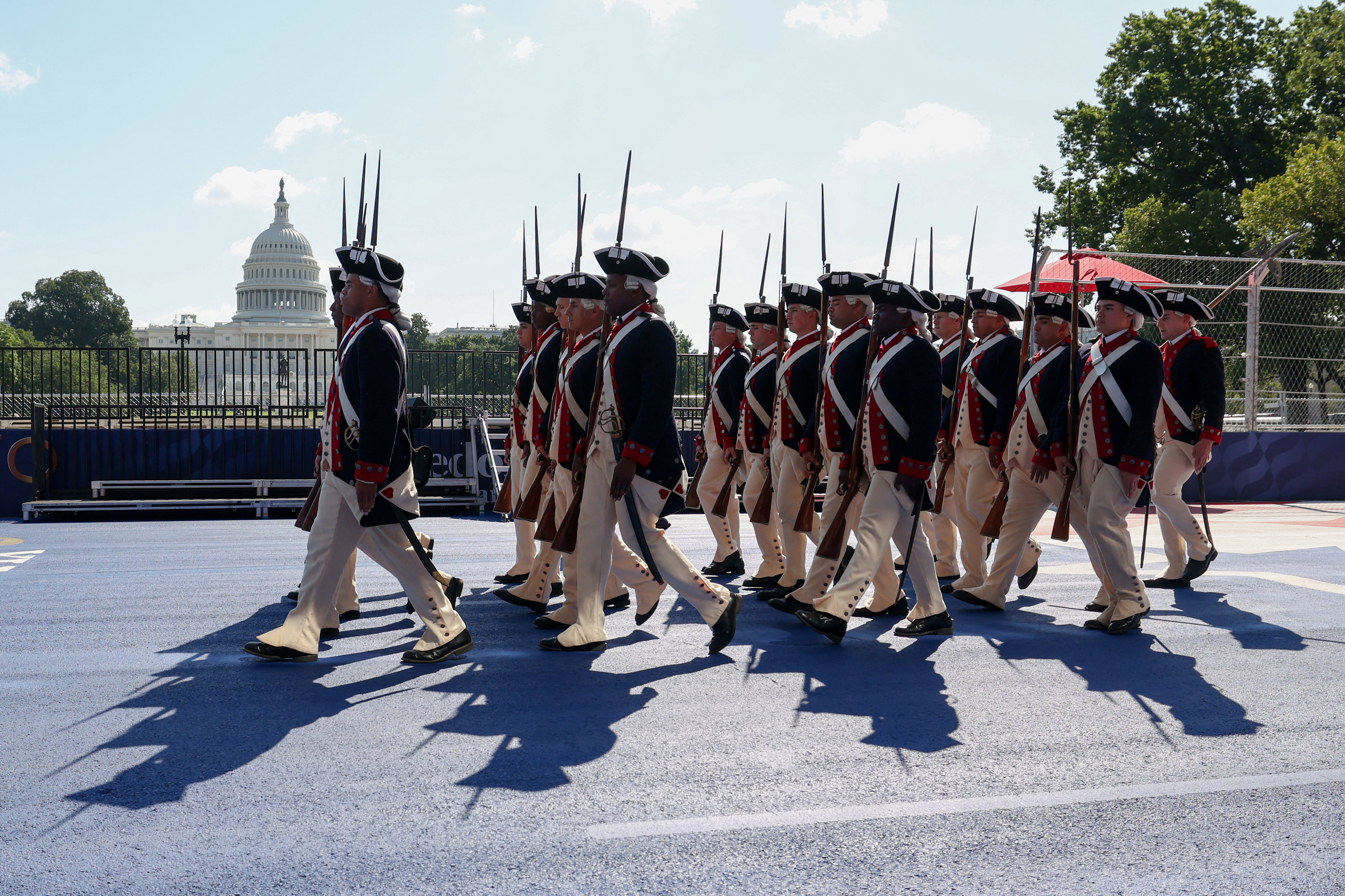 cover Trump caps summer of US 250th birthday with auto race through Washington