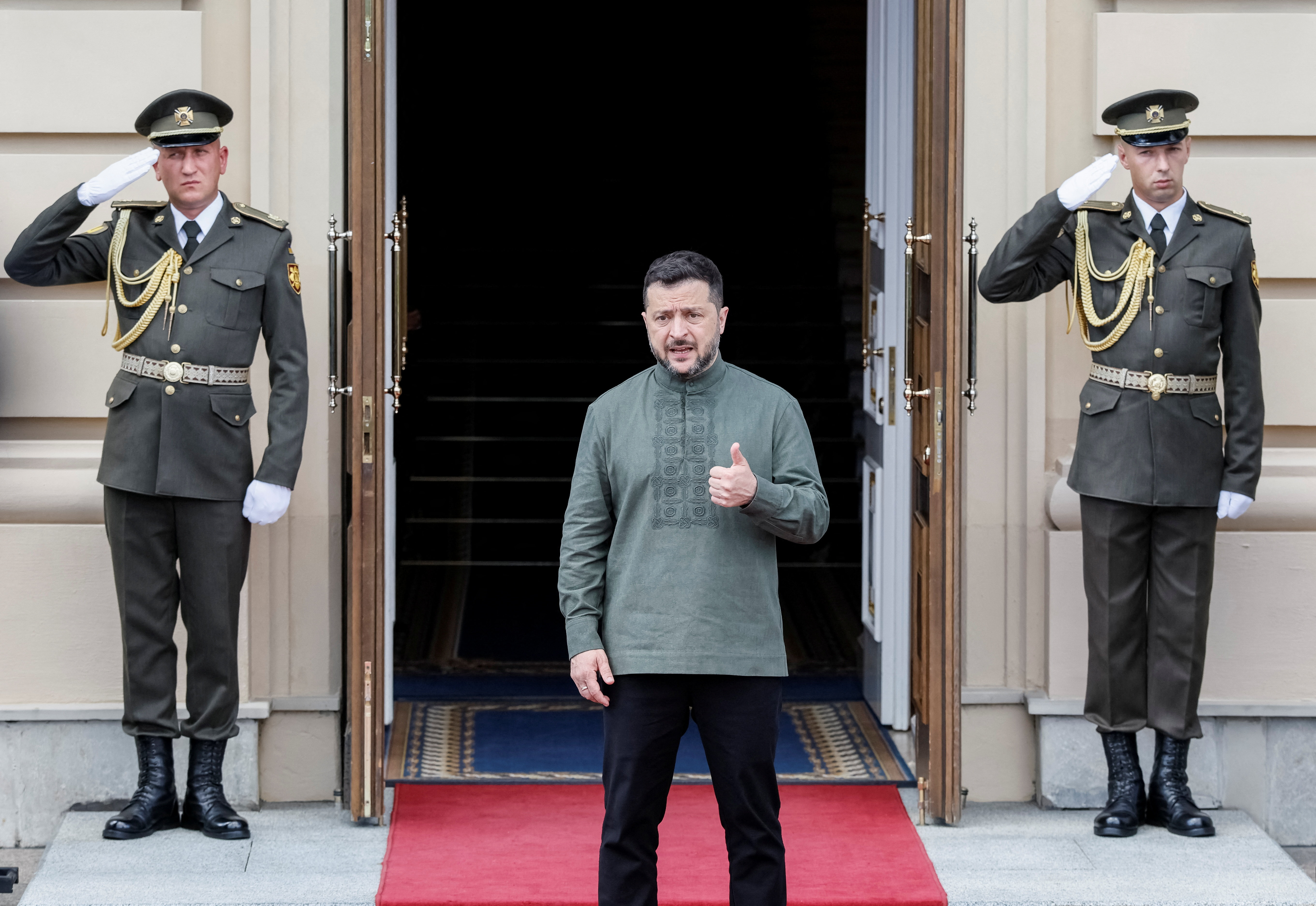 cover Ukraine wants peace but won&#8217;t give in, Zelenskiy says on Independence Day