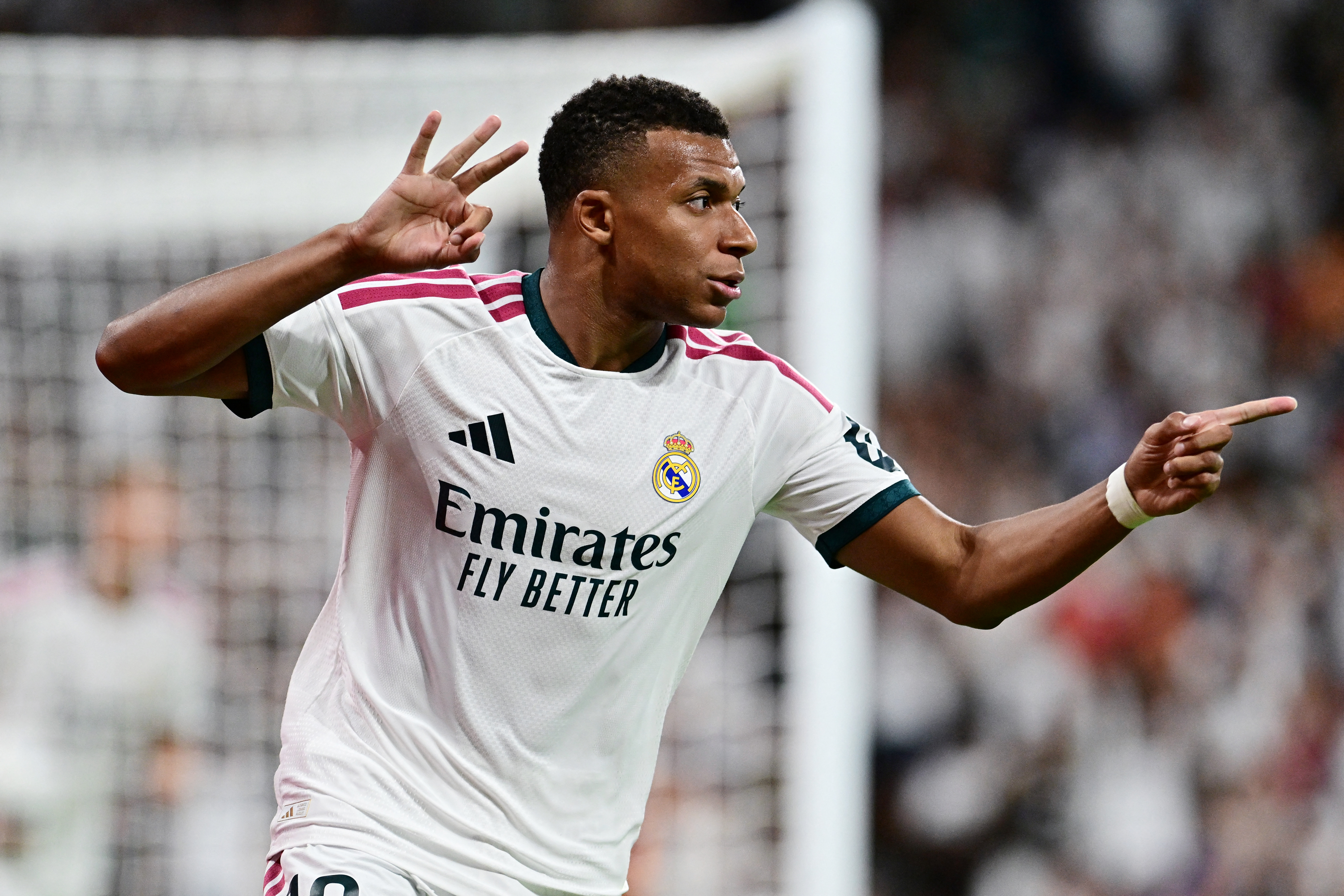 cover Mbappe hat-trick powers Real Madrid past Sociedad on Mourinho&#8217;s Bernabeu return