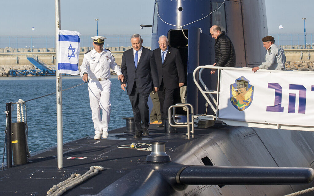 cover Israel receives €550m Drakon submarine from Germany