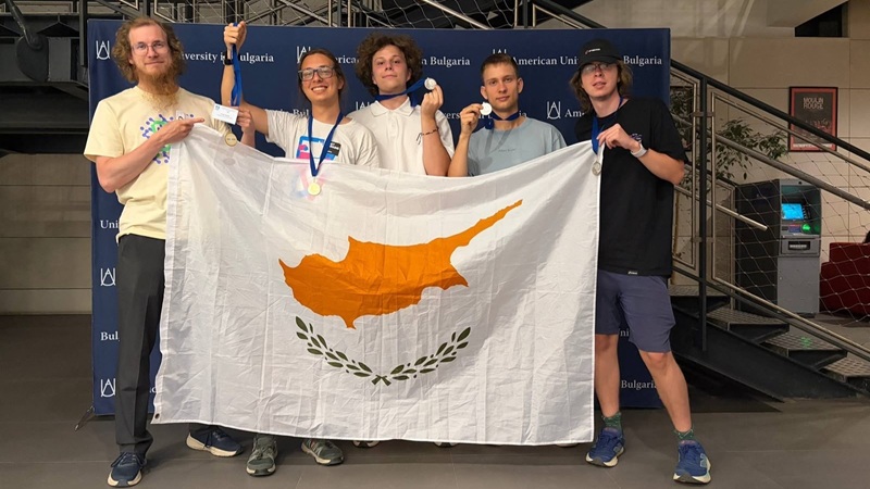 cover Neapolis University Pafos students earn five medals at IMC 2026