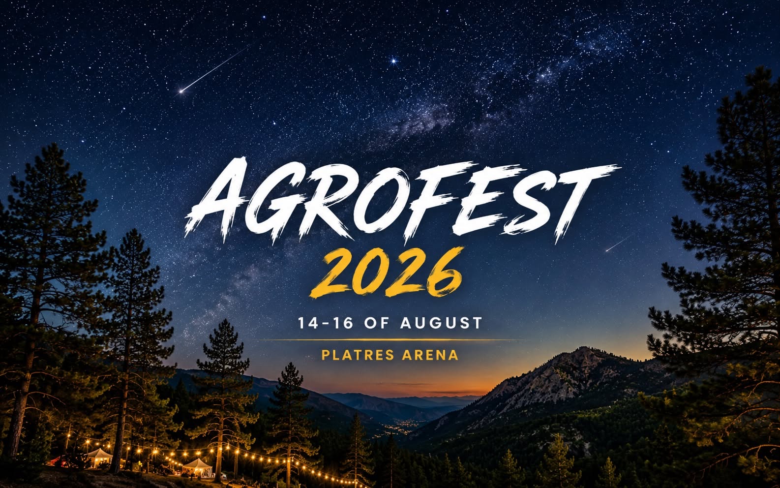 image Outdoor cinema and two parties in Platres festival