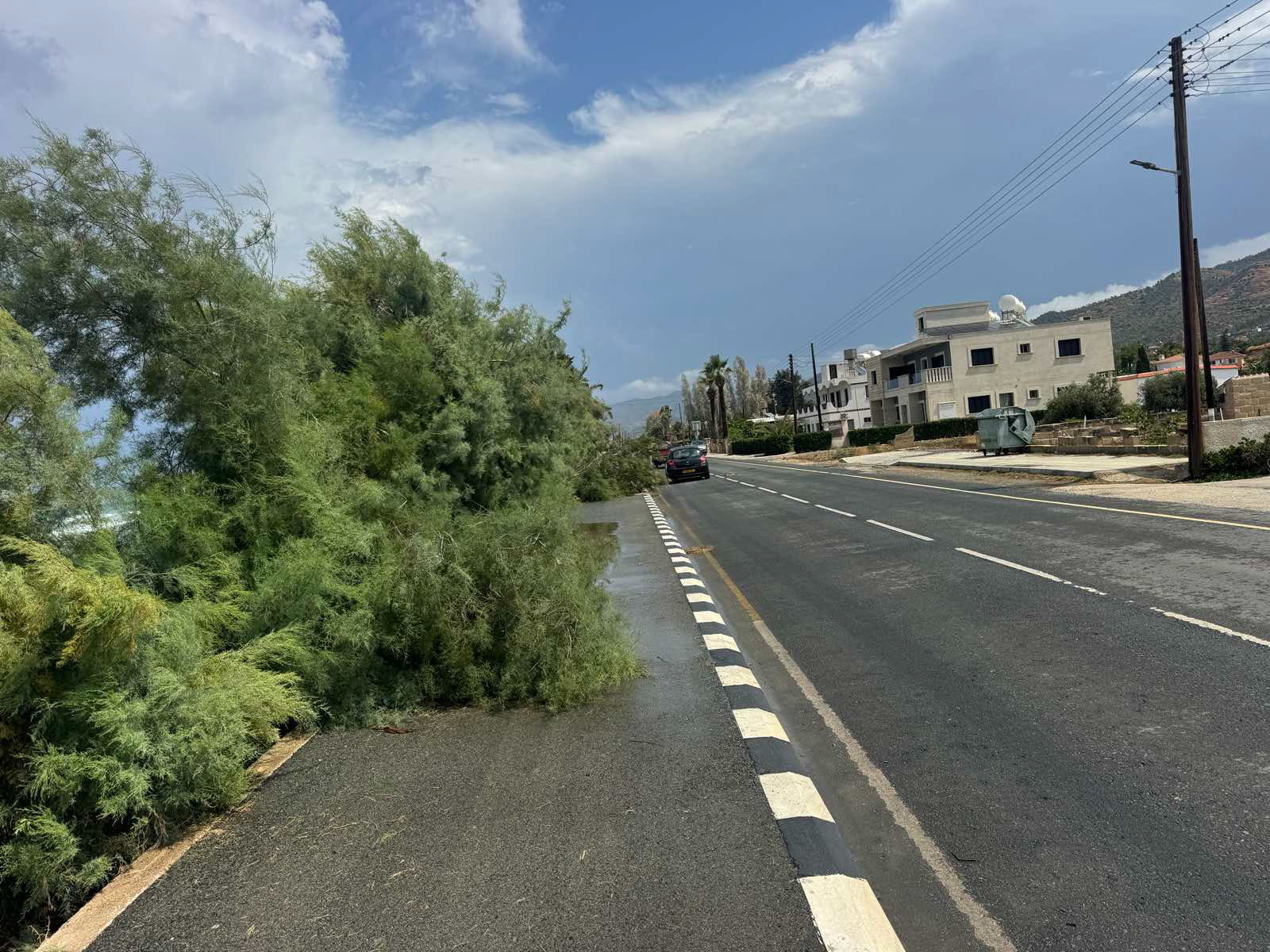 cover Police urge caution on roads amid severe weather