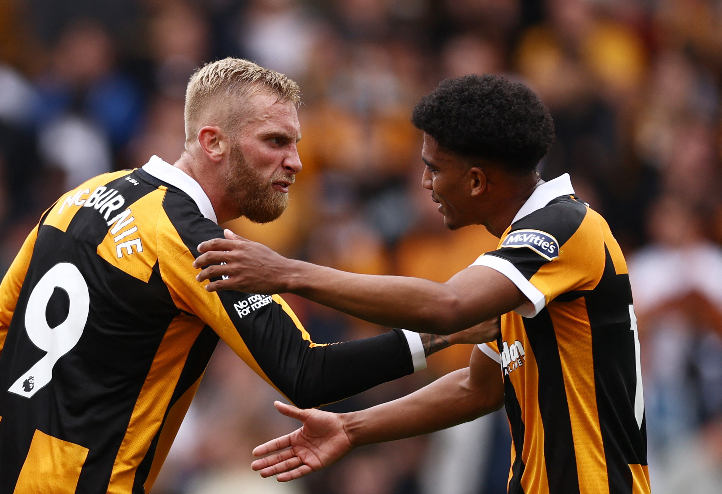 Hull City beat Manchester United 2-0 in Premier League return