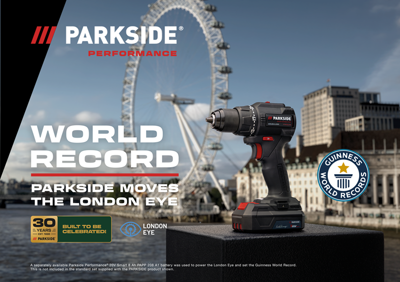 cover &#8216;THE ROTATION&#8217; &#8211; PARKSIDE celebrates next mega stunt, new Guinness World Record