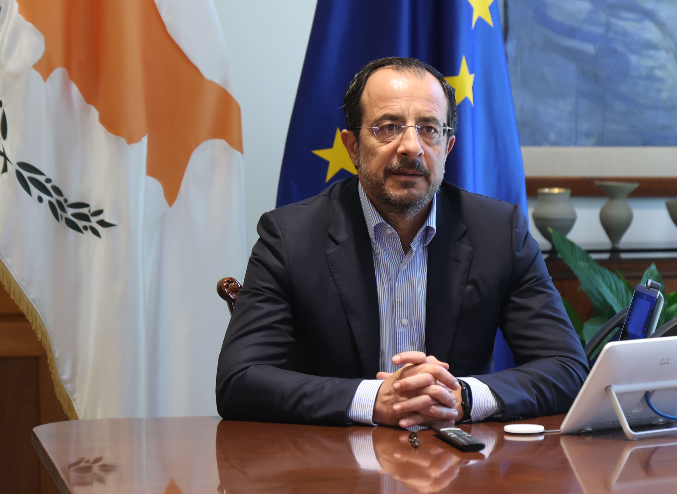 cover Christodoulides stresses support for Ukraine in Coalition of the willing summit