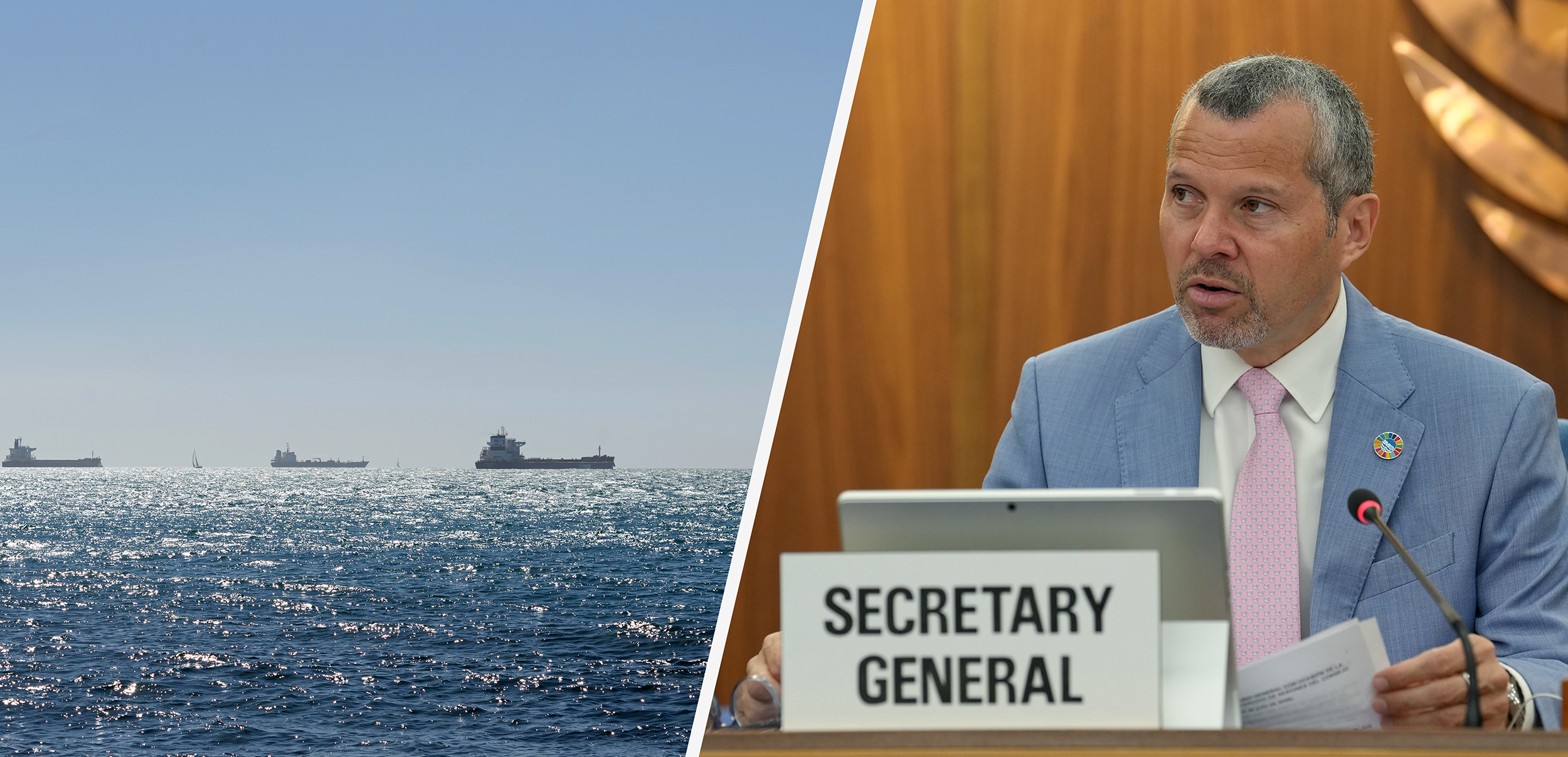 cover IMO Secretary-General urges action after six months of uncertainty in Hormuz