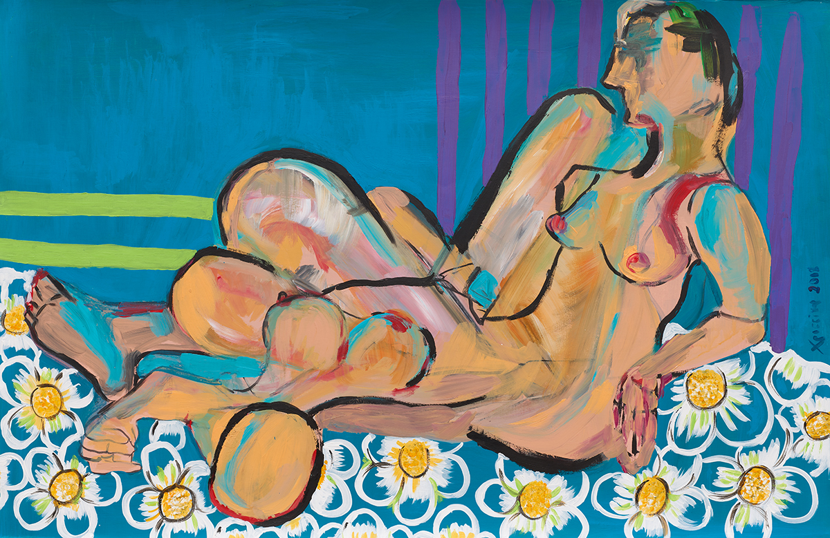 cover Christina Drakos presents a body of work inspired by life drawing