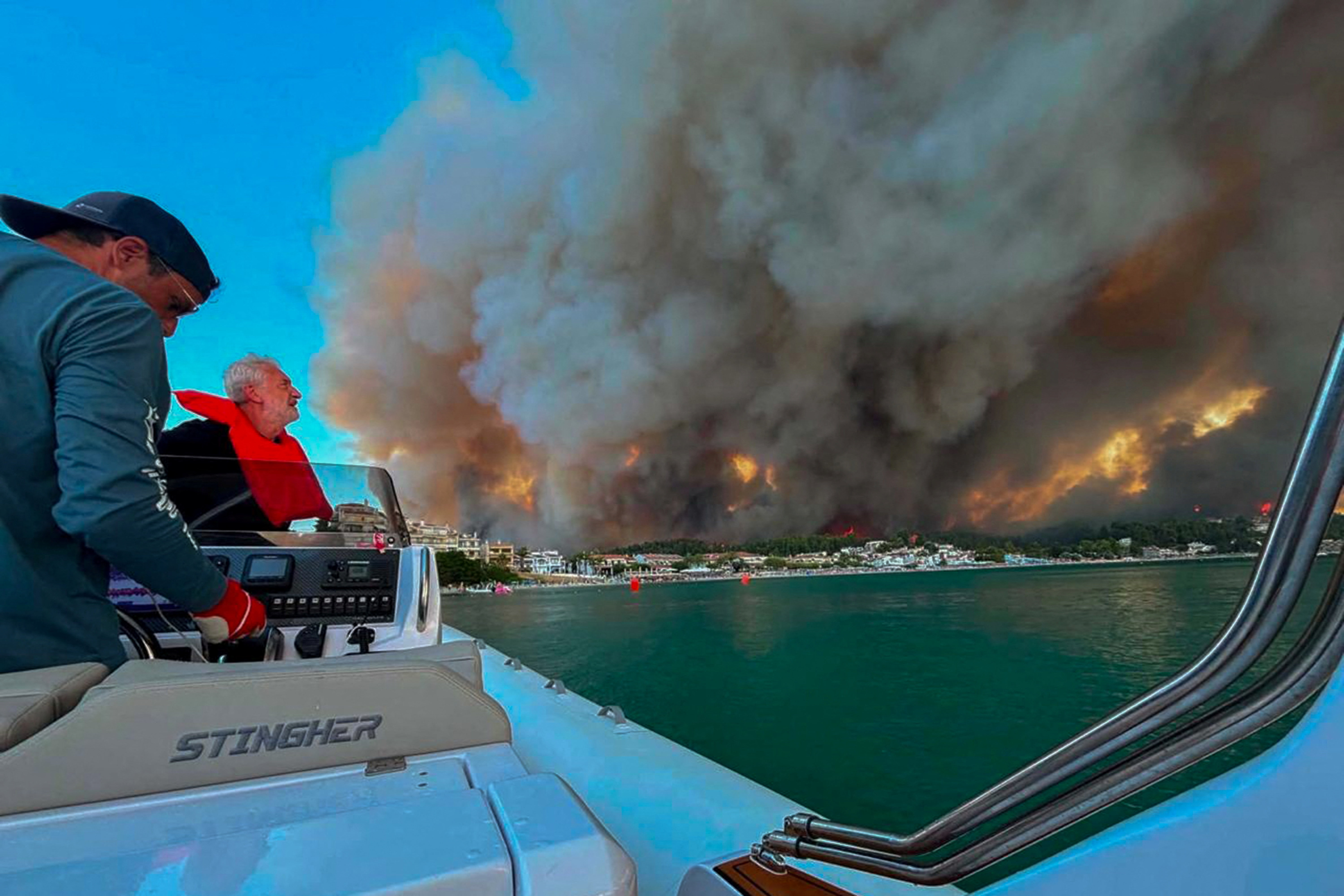 Hundreds evacuated from resorts in Greece, Croatia as wildfires stretch across Europe