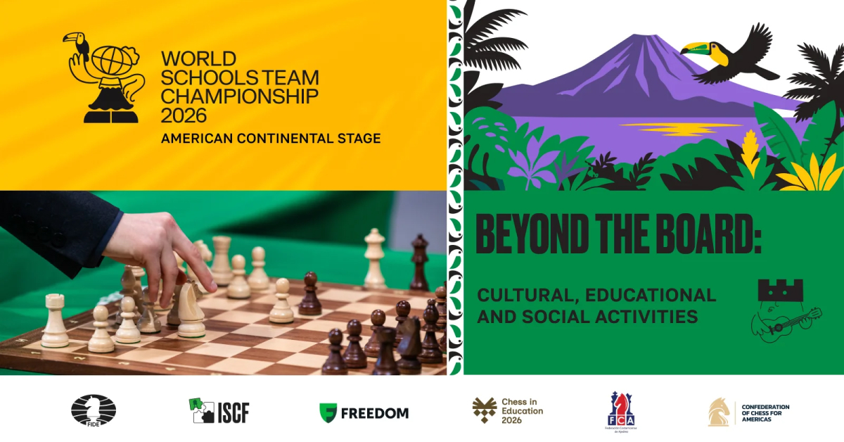 cover Freedom Holding Corp. serves as general partner of the FIDE-ISCF World Schools Team Championship Americas stage in Costa Rica