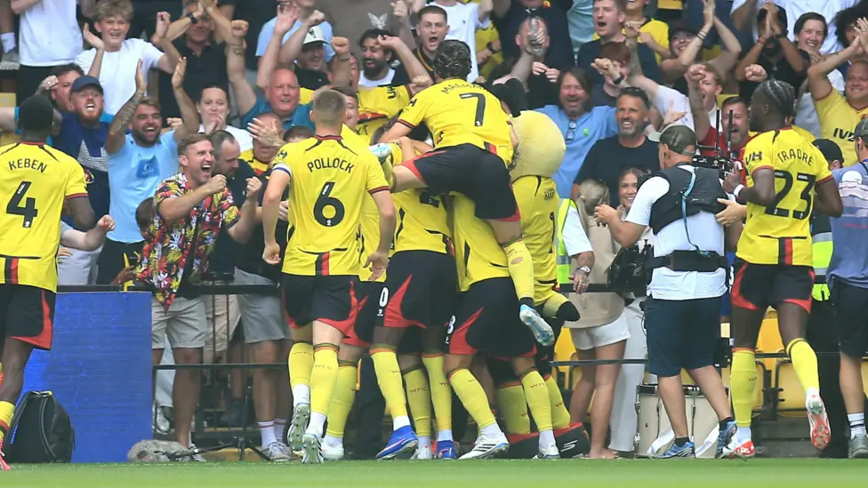 image Watford beat Southampton as Spygate scandal hangs over Saints