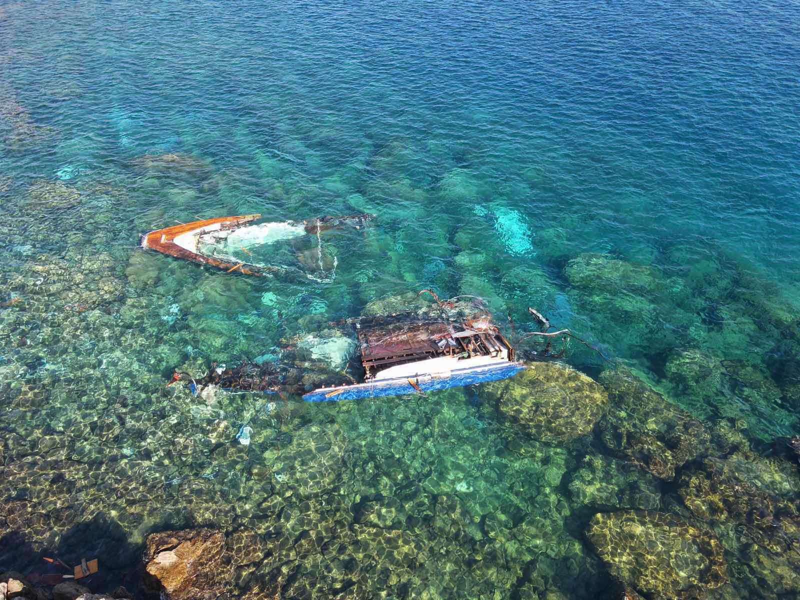 image Shipwrecks to be removed from Cape Greco