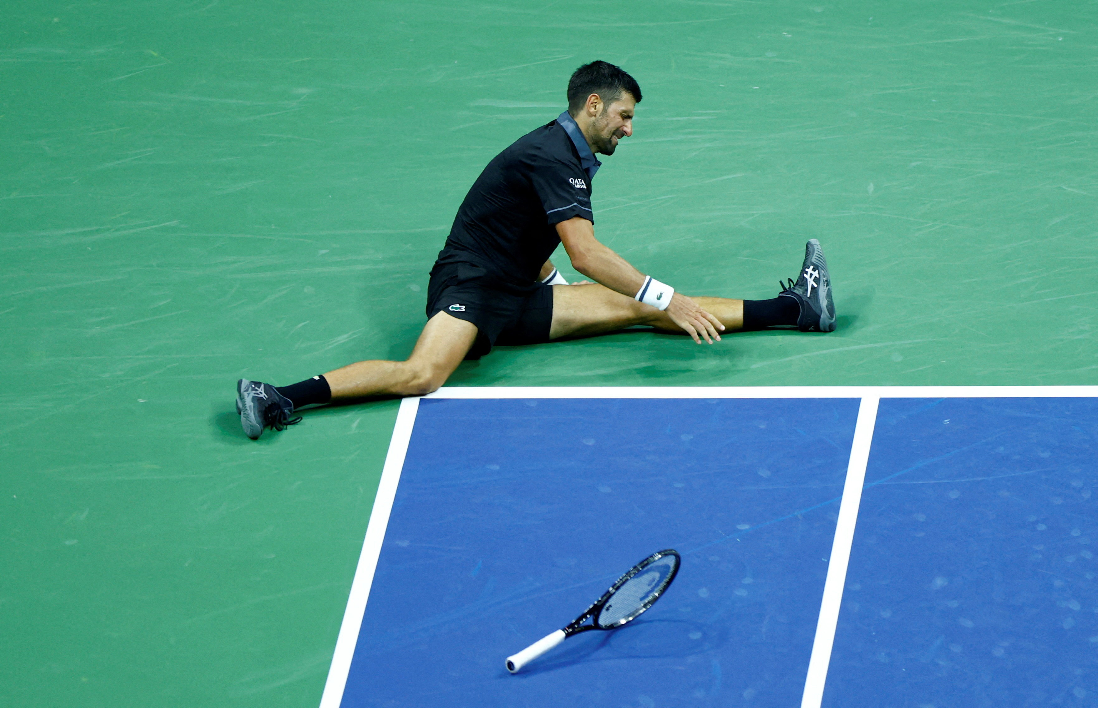 image Djokovic crashes out of US Open in shock first-round defeat