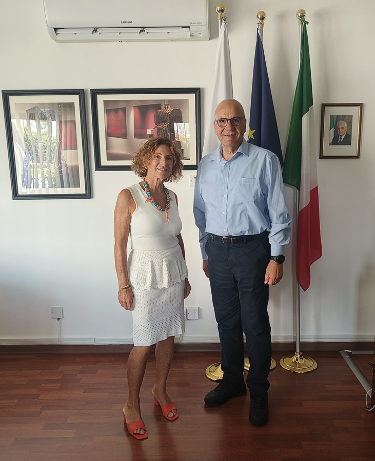cover Cyprus Cycling Federation head meets with Italy Ambassador to discuss closer sports ties