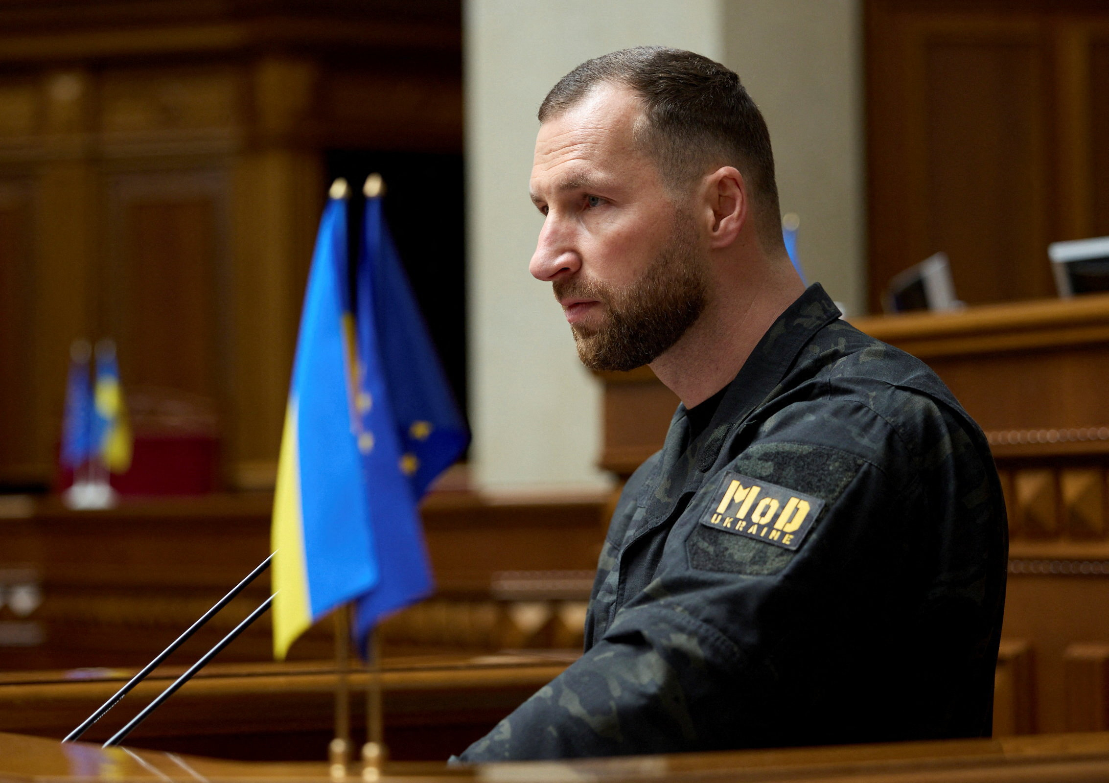image New Ukrainian defence minister takes office as ousted predecessor calls for wartime elections