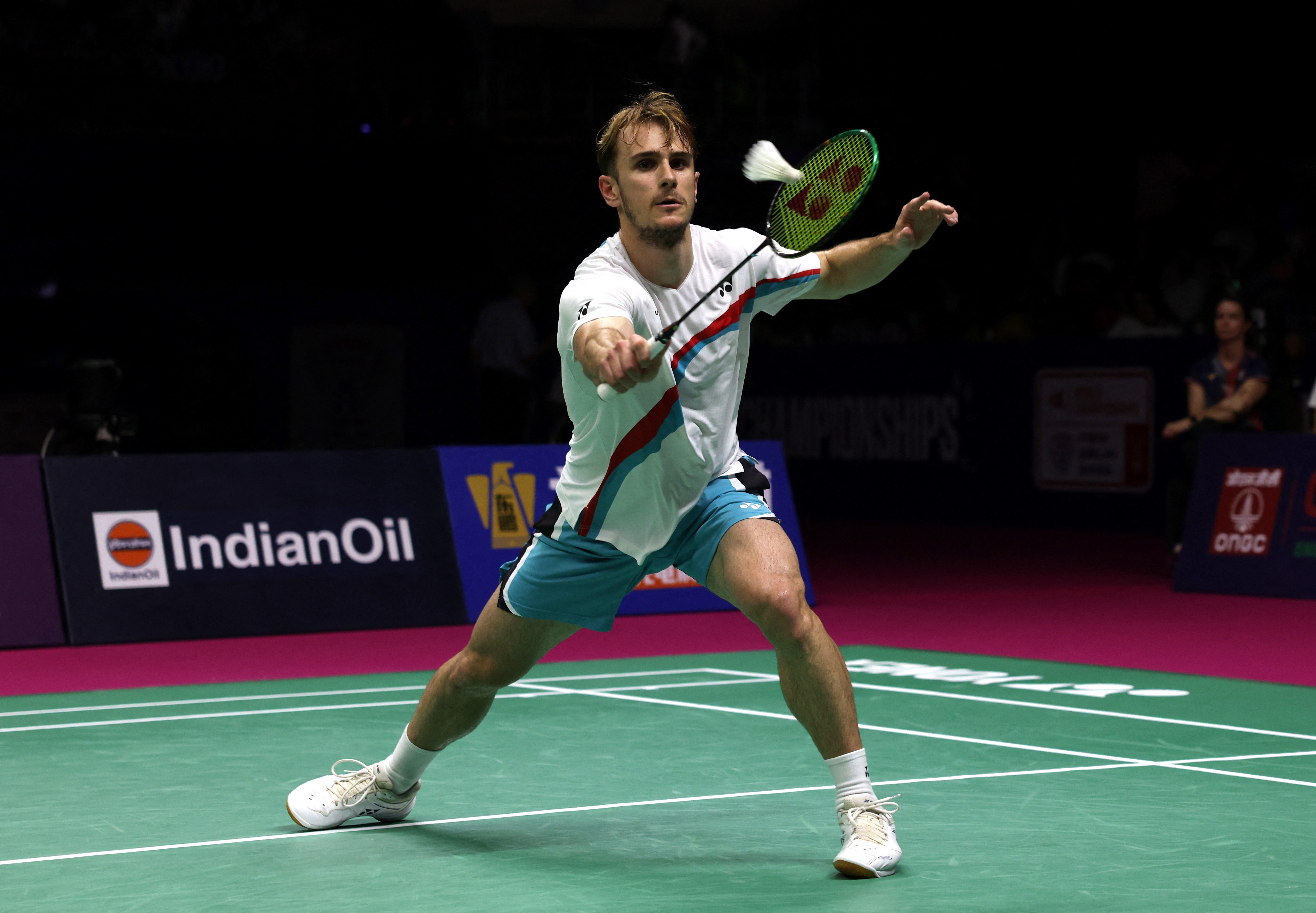 image Lanier crushes Naraoka to become first Frenchman to win singles world title