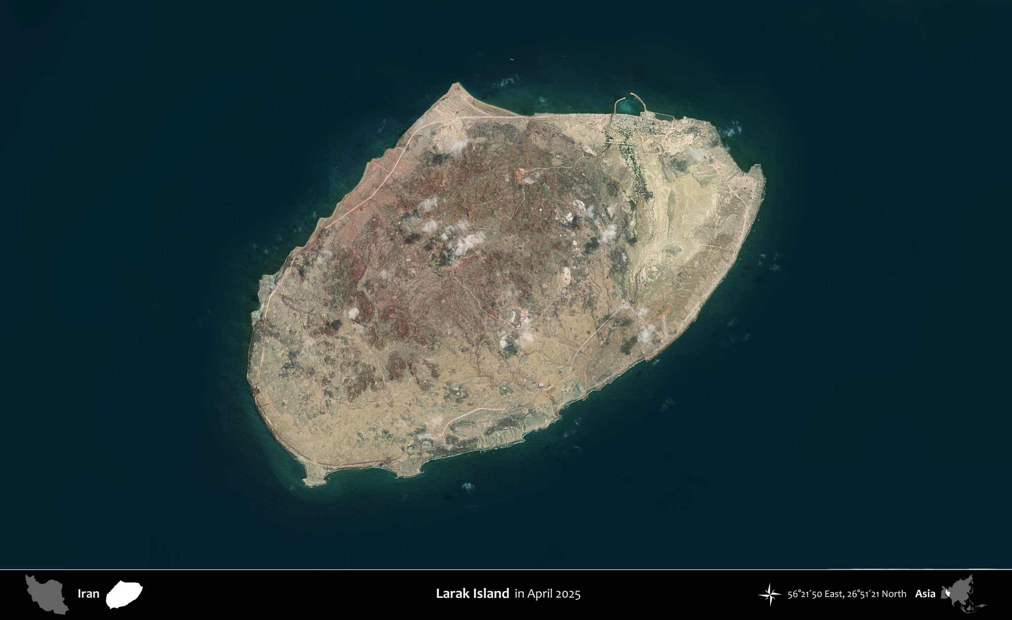 image Iran claims drone attack on UAE base as US strikes on Larak Island