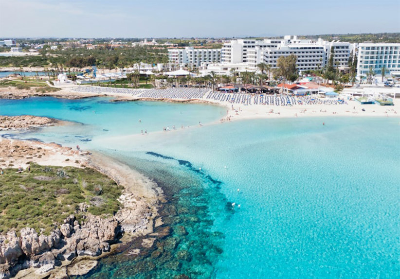cover Nissi named Cyprus’ most Instagrammable beach