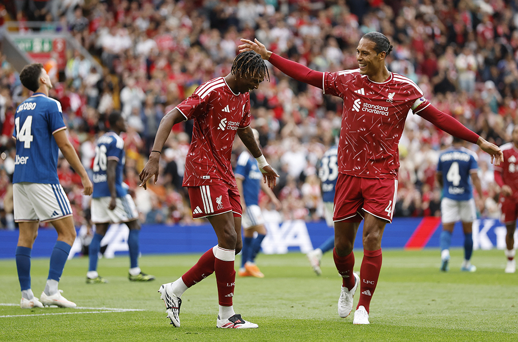 cover Liverpool&#8217;s new-look defence will take time to gel, says Van Dijk