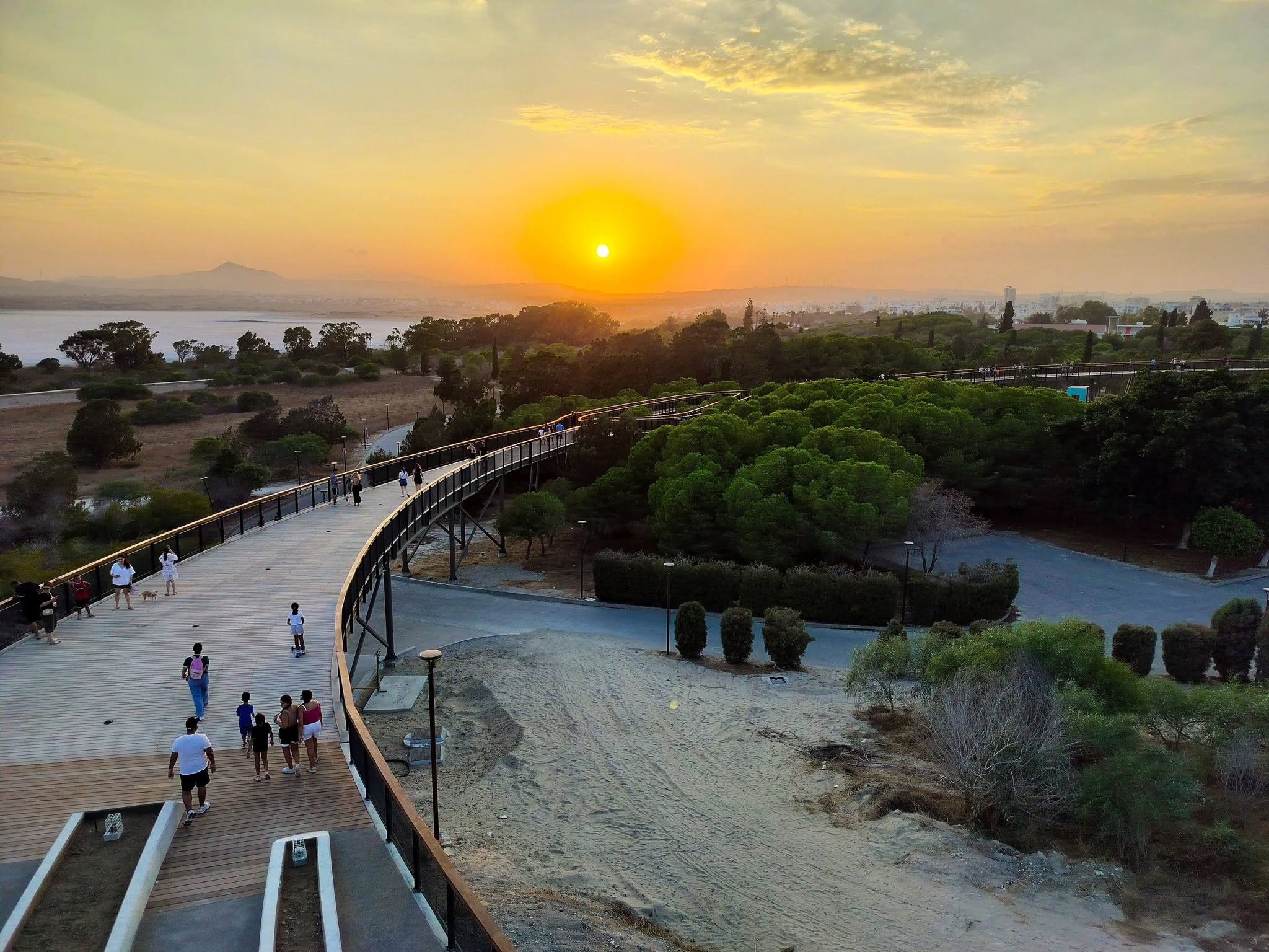 Larnaca’s upgraded Pattichio Park opens to the public