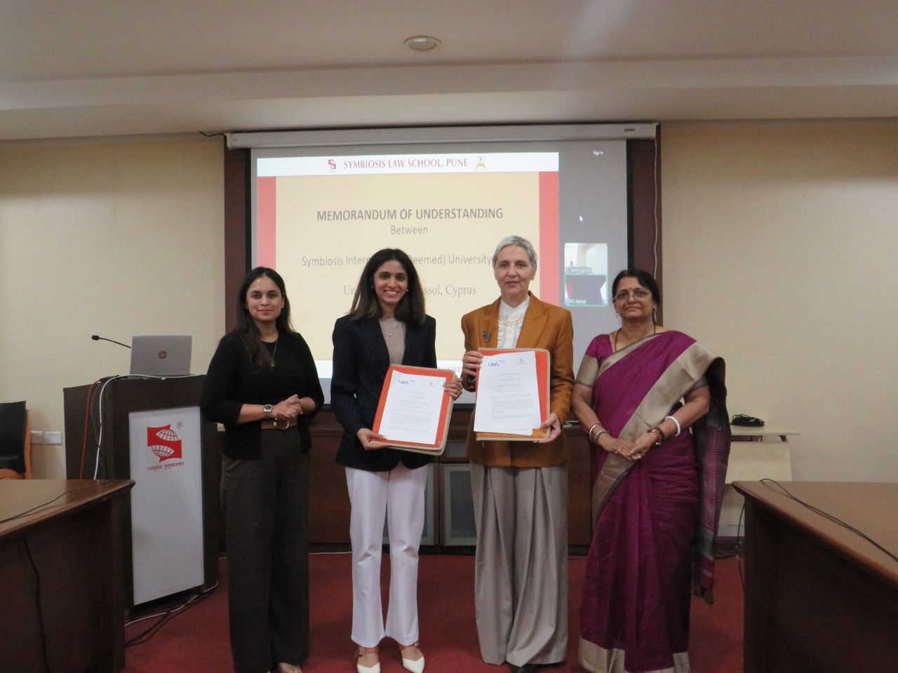 image University of Limassol Strengthens International Academic Collaboration with Symbiosis International University