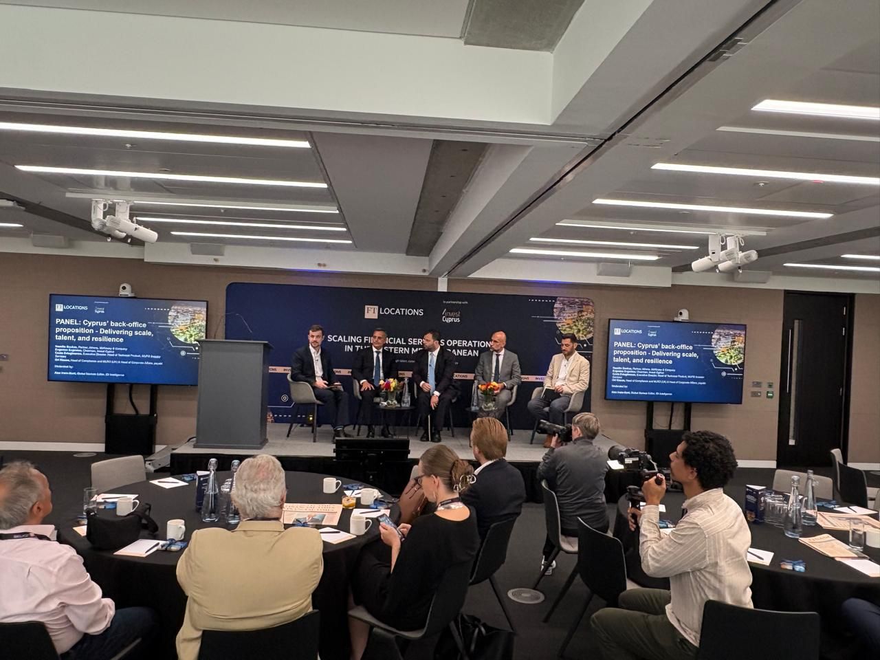 cover Cyprus pitches stability and talent to London investors