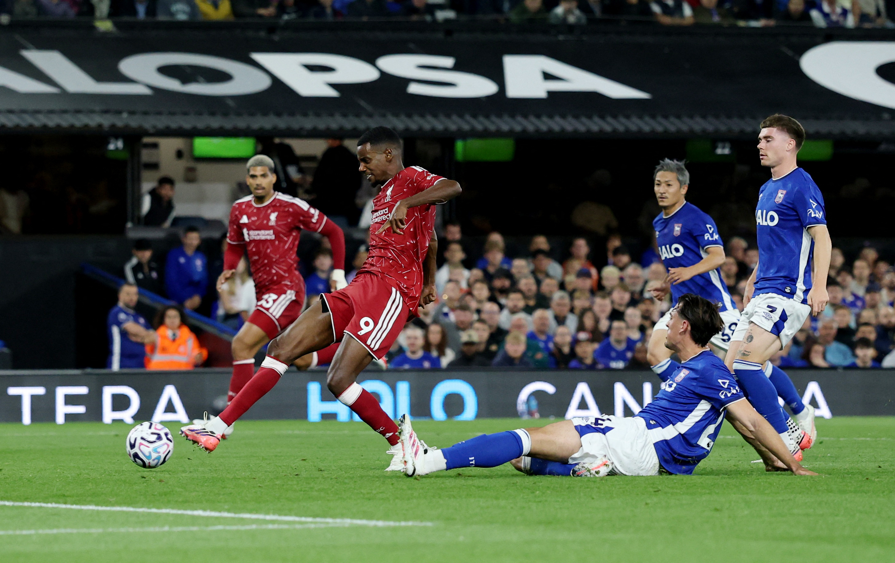 image Early Isak double leads Liverpool to victory at Ipswich