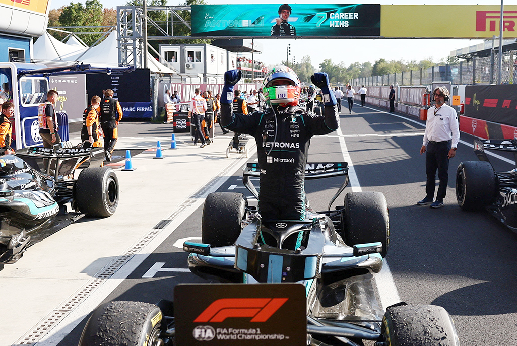 cover Like a walk on water: Wolff hails Antonelli&#8217;s Monza miracle