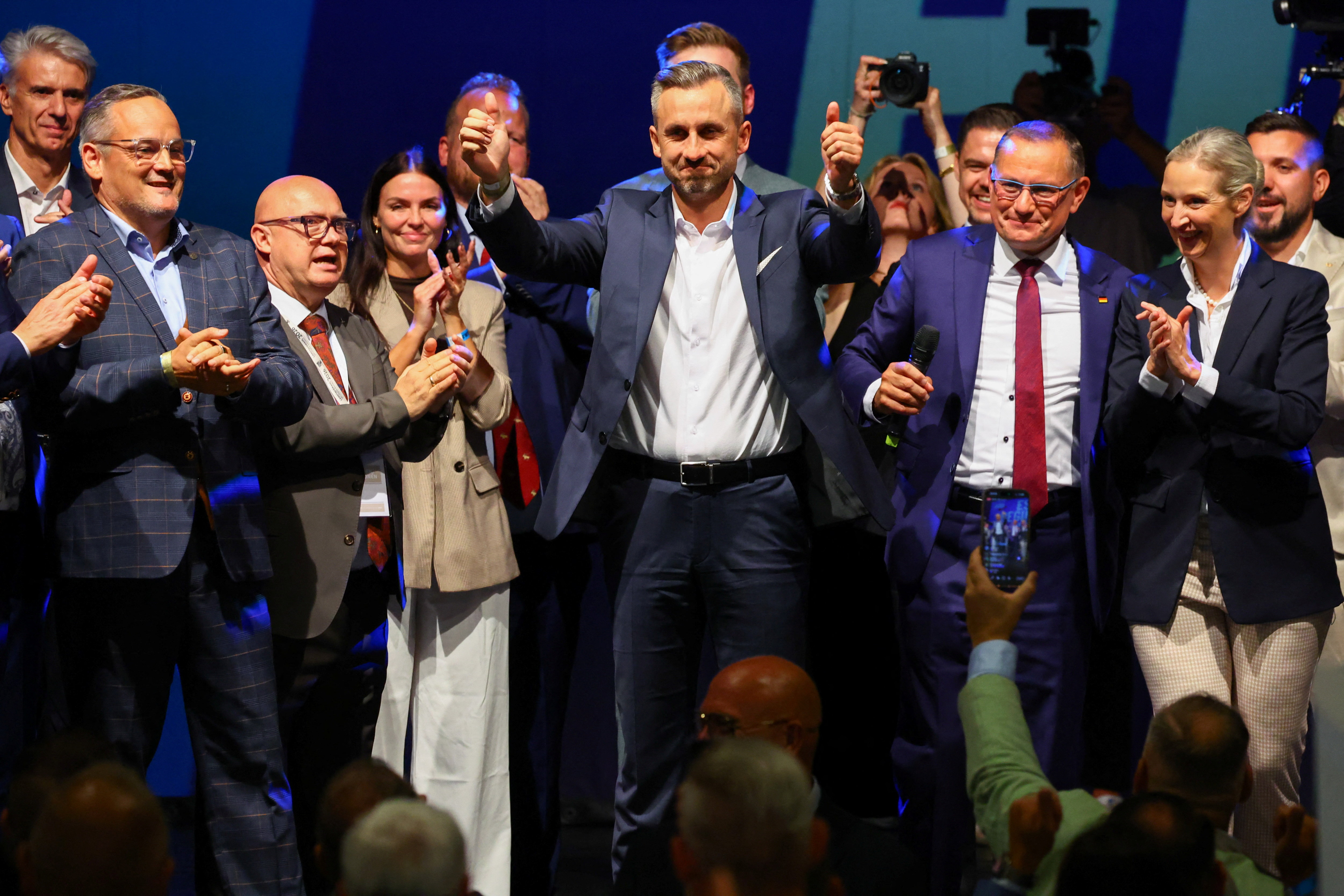 cover AfD wins Saxony-Anhalt election in historic far-right surge