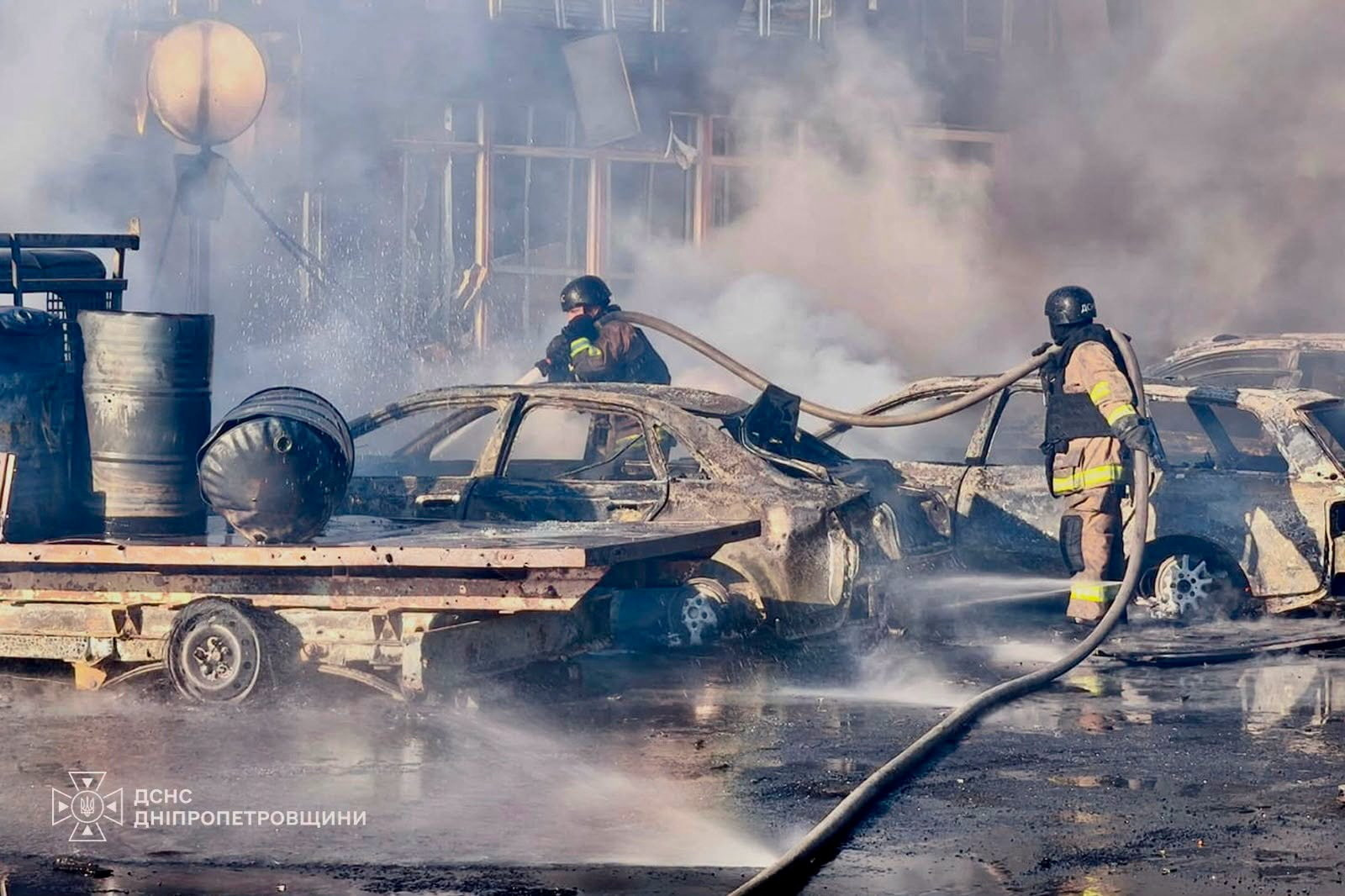 image Russian strikes kill seven in Ukraine industrial hub of Pavlohrad