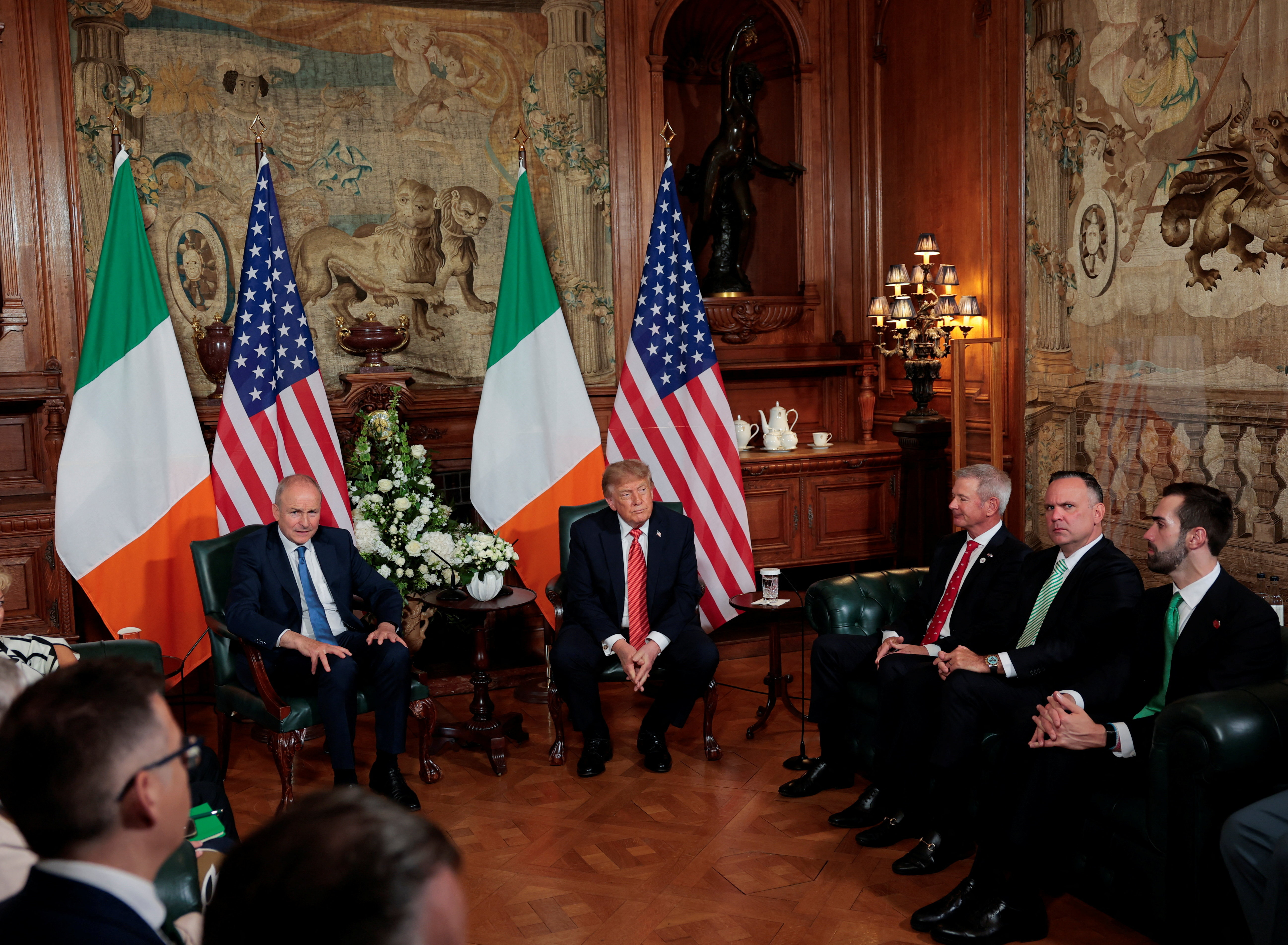 image Trump says he would &#8216;love&#8217; to see a united Ireland
