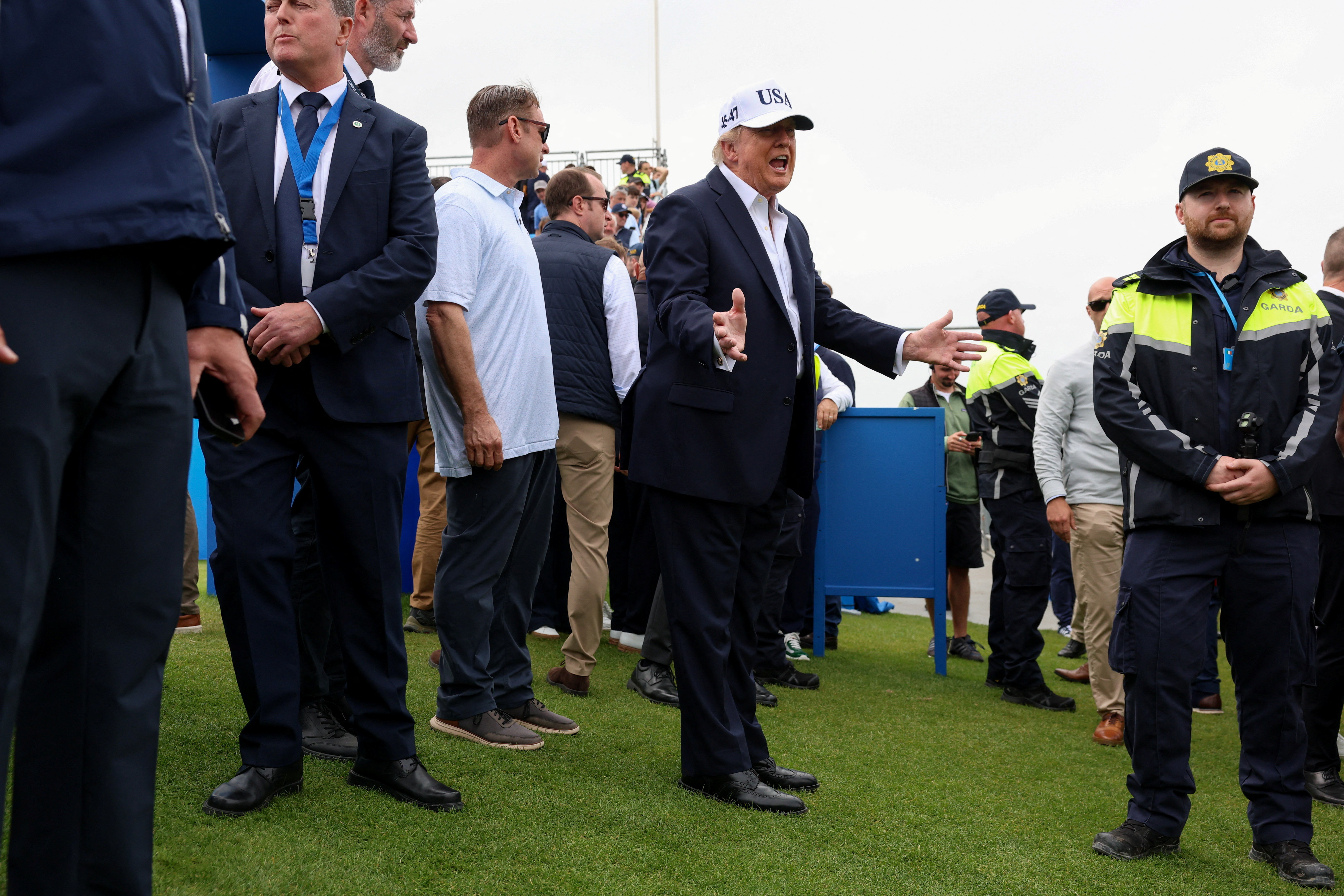 cover Trump reiterates support for united Ireland, won&#8217;t talk about Scotland &#8216;yet&#8217;